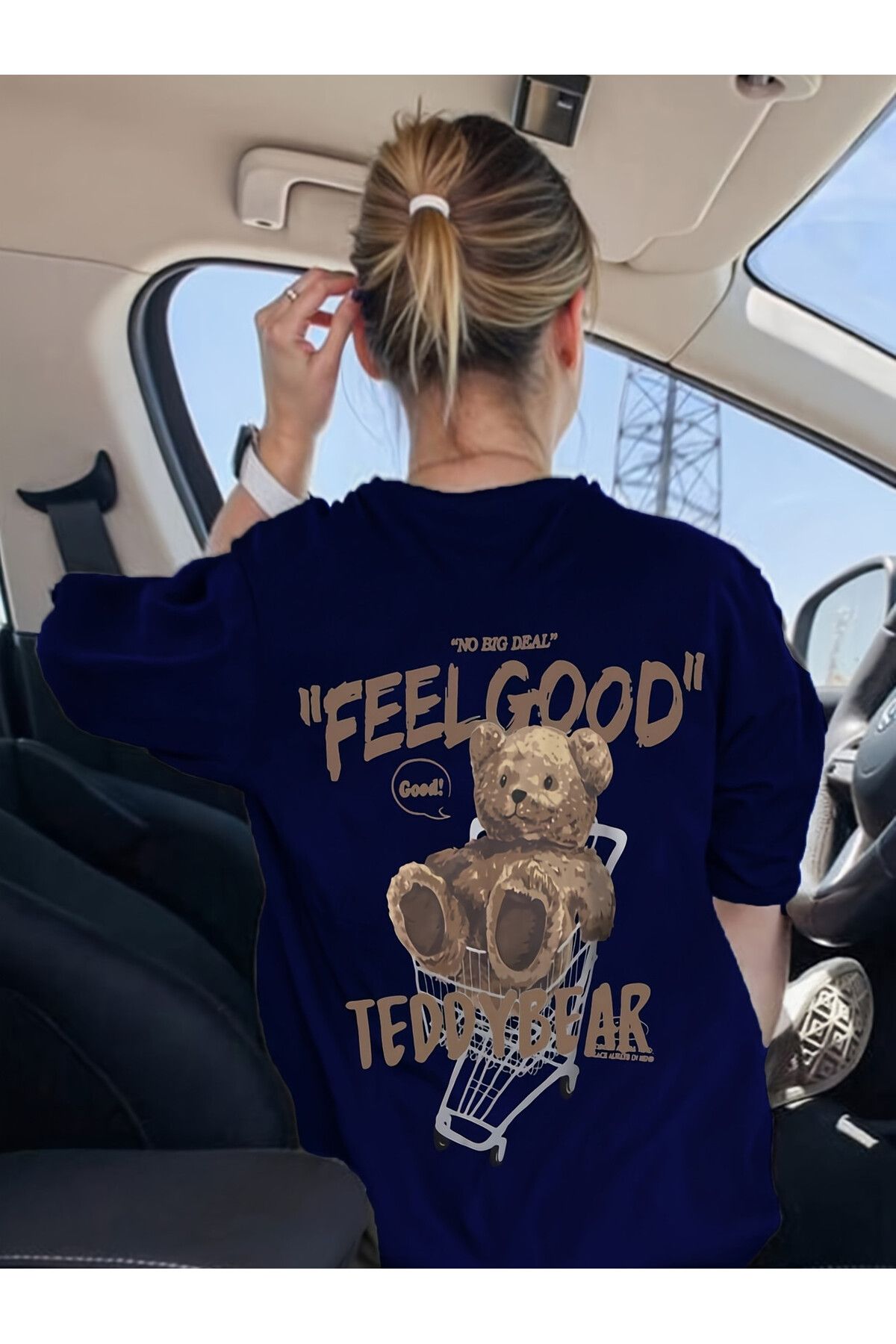 MODANİCA Çocuk Tişört Feel Good Baskılı