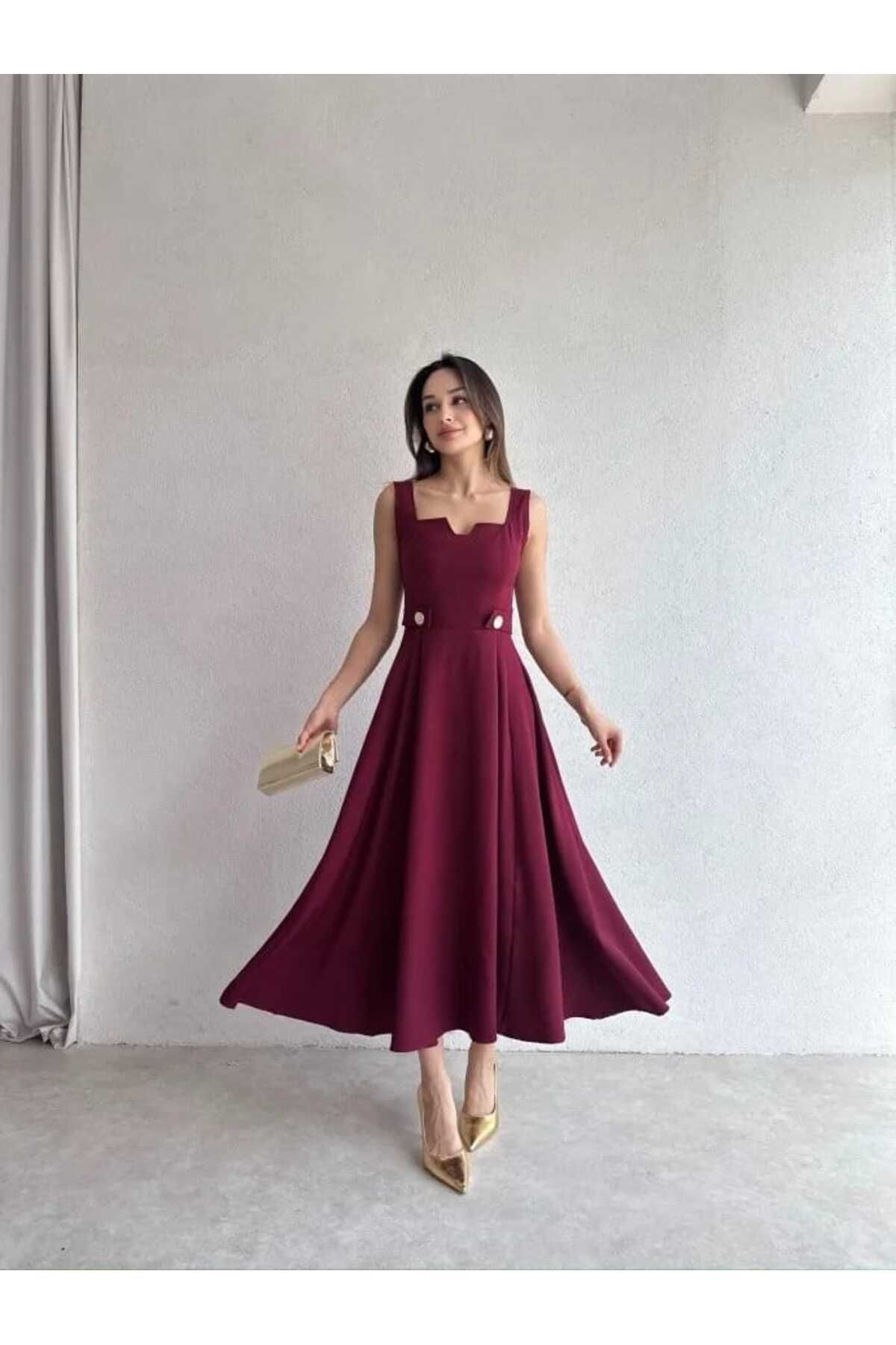 MODA DURAĞI CREW Midi Elbise