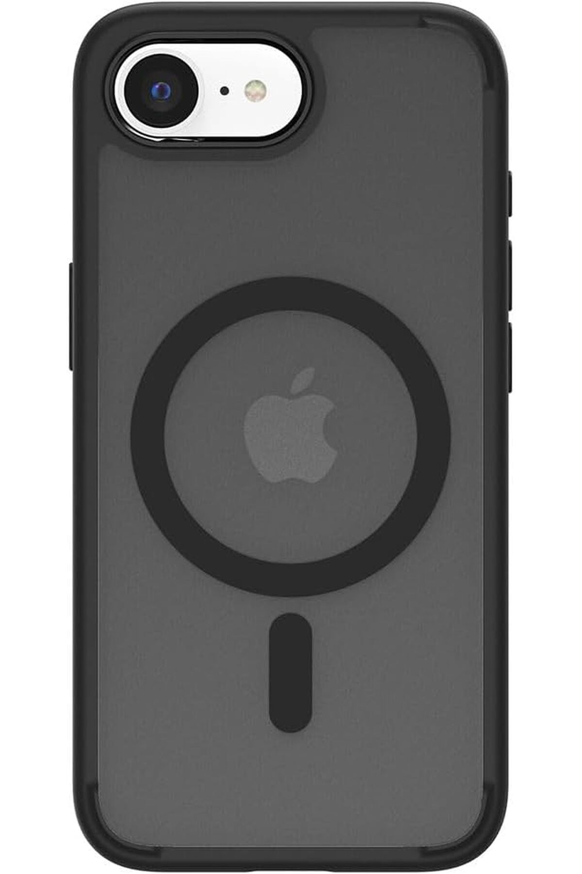 Happy Trend iPhone 13 ve 14 Uyumlu Magsafe Wireless Şarj Özellikli Arka Tarafı Mat Şeffaf Kılıf