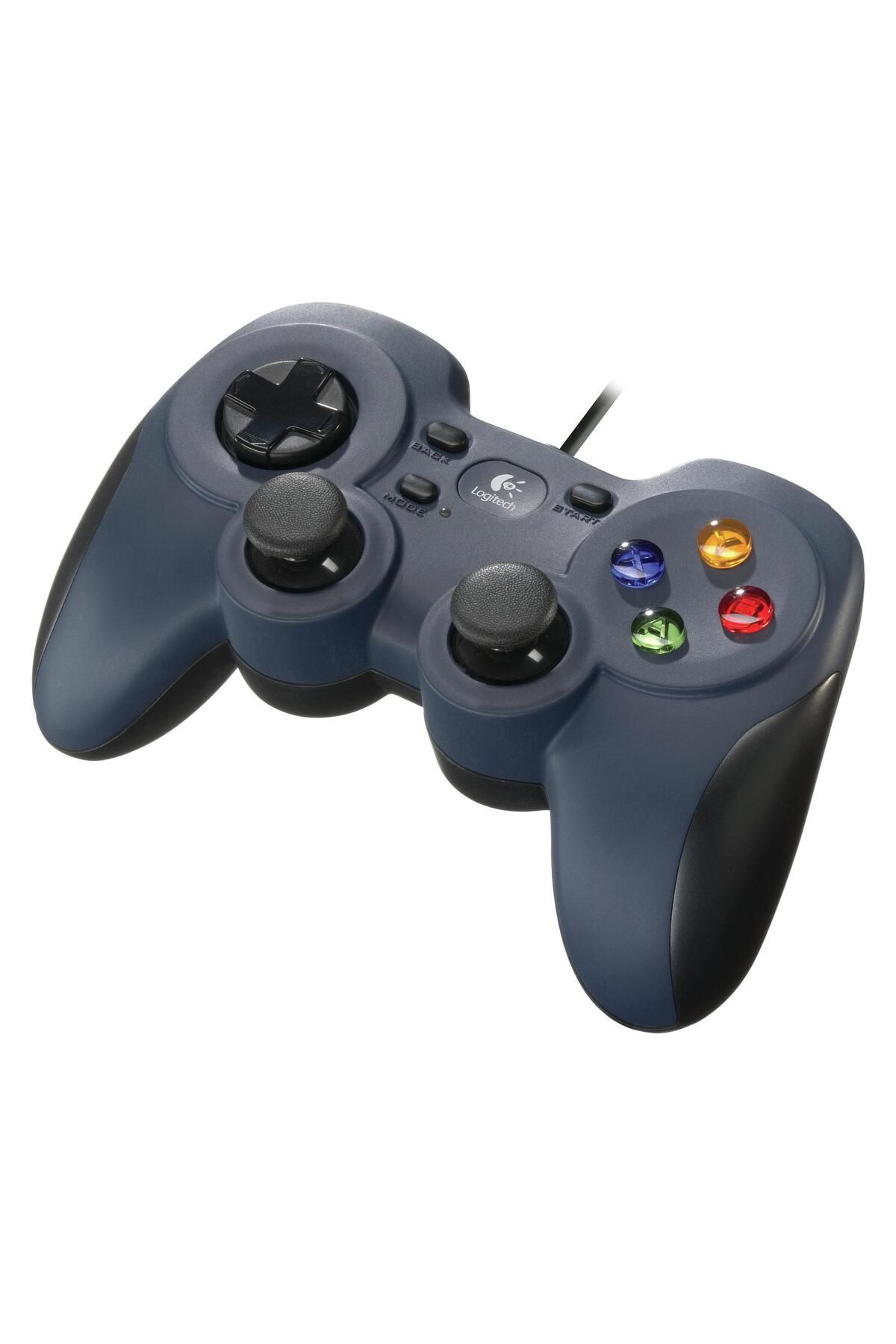 logitech-F310 Game Pad Controller Wired for Gaming Laptop/Gaming Desktop Computer/Gaming CPU Blue/Black 4