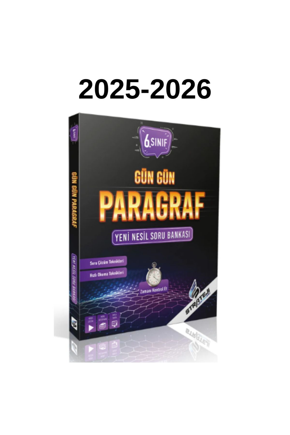 Bilgi Sarmal Yayınları STRATEJİ 6.SINIF GÜN GÜN PARAGRAF SORU BANKASI 2025-2026