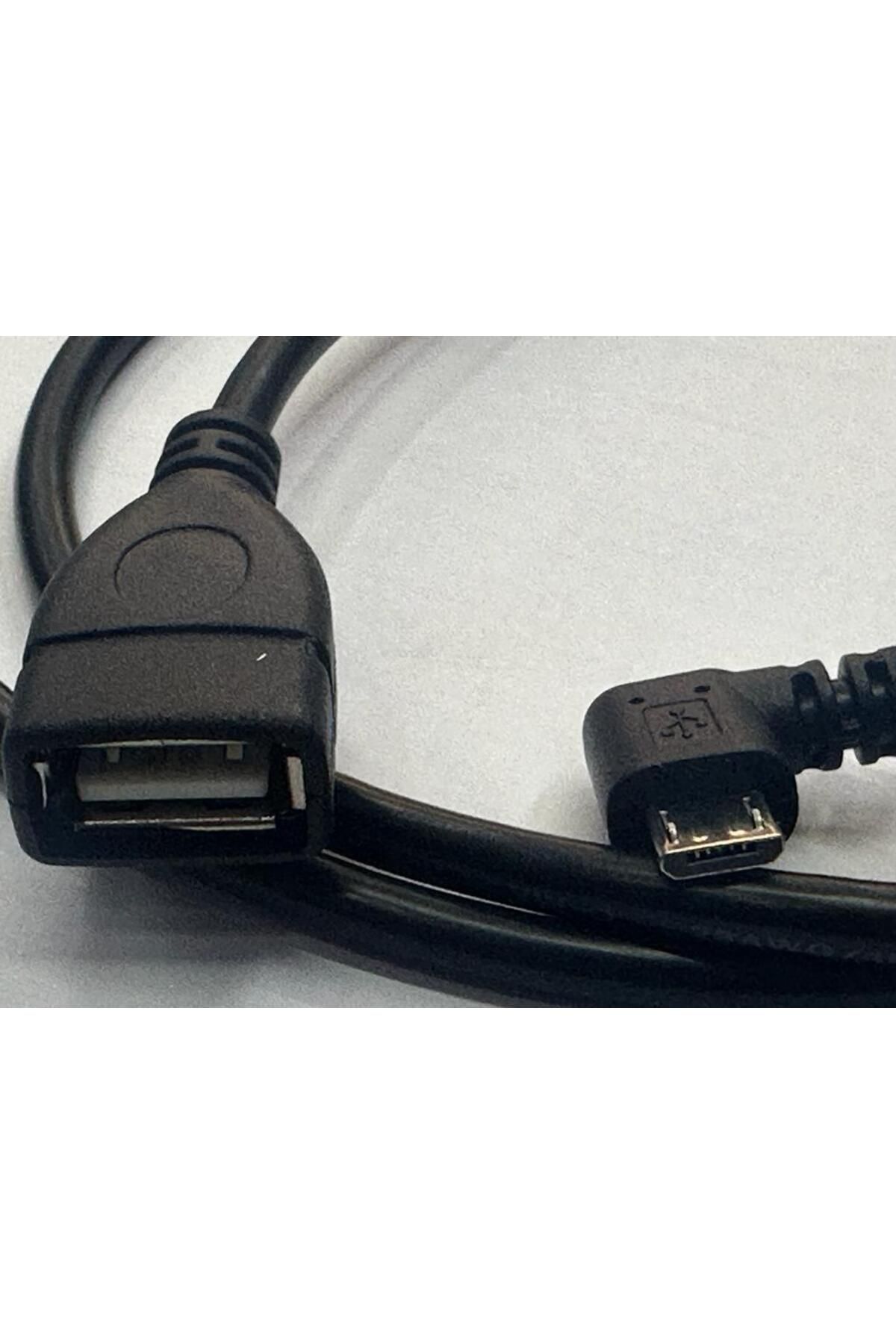 Leonpro 2 metre micro usb otg kablo uzun micro usb otg kablo 2 metre otg kablo micro usb 90 derece otg