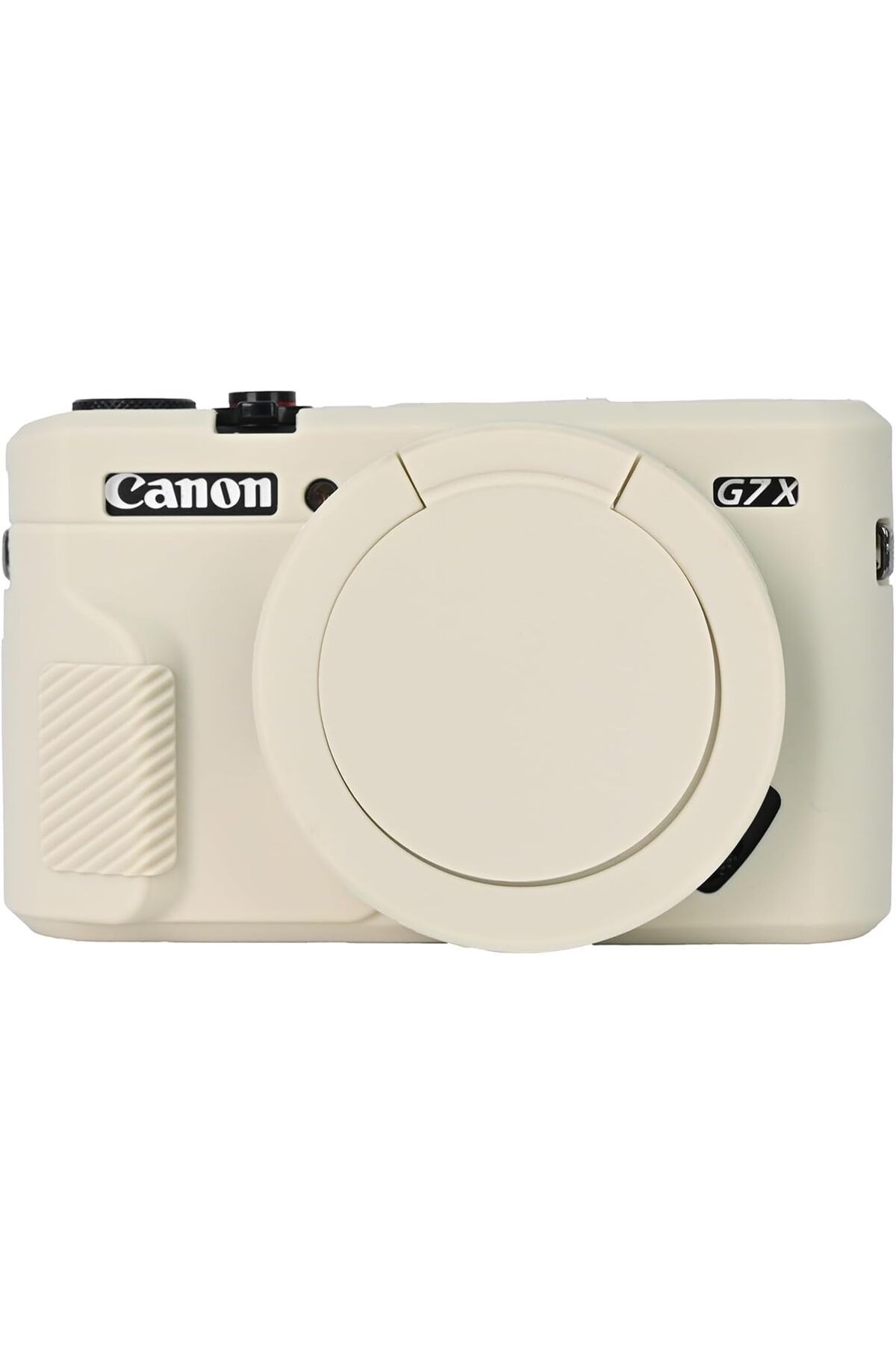 VARSTHREE Canon Powershot G7X Mark II Uyumlu Silikon Koruyucu Kılıf,Yumuşak Kauçuk Kamera Gövde Kaplaması