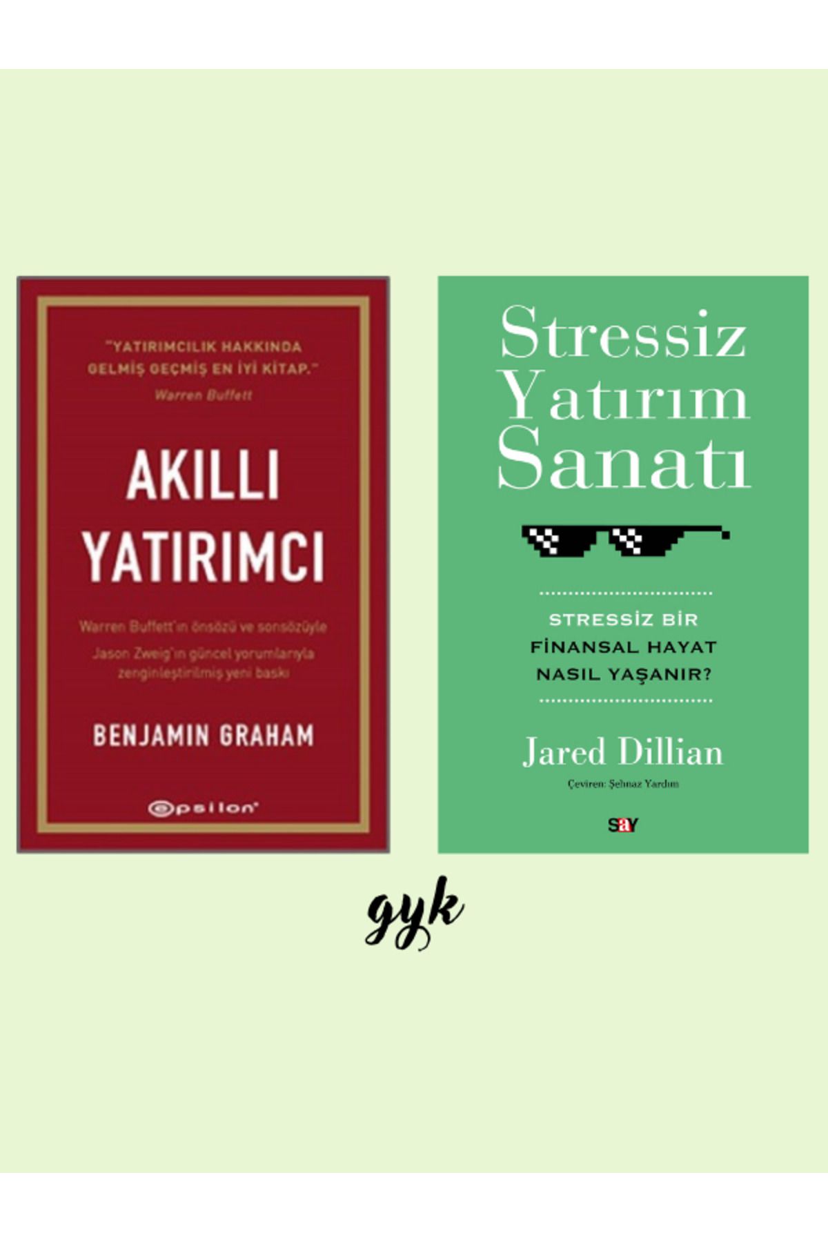 Say Yayınları Akıllı Yatırımcı ve Stressiz Yatırım Sanatı 2 Kitap SET