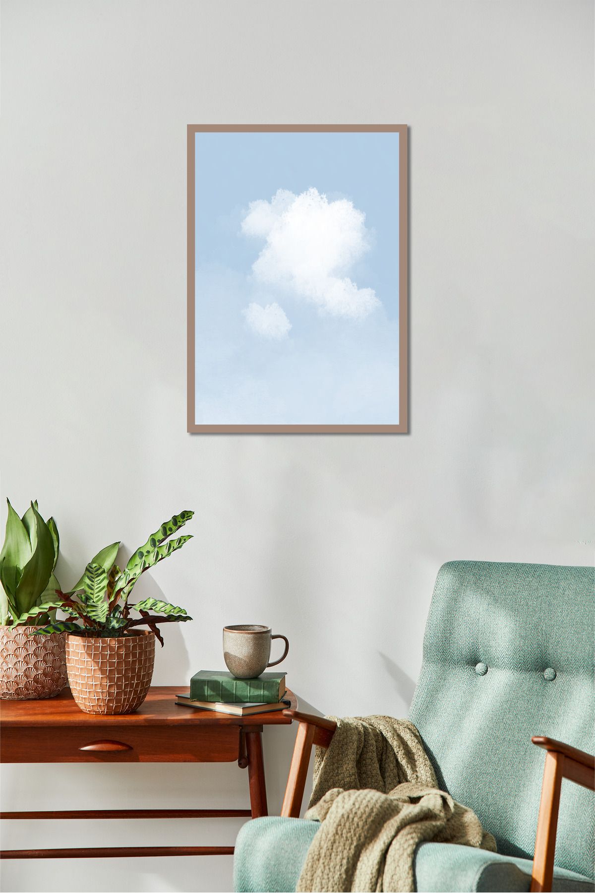 BENUKO Dekorasyon Gökyüzü Manzara Posteri 30x42cm No:8