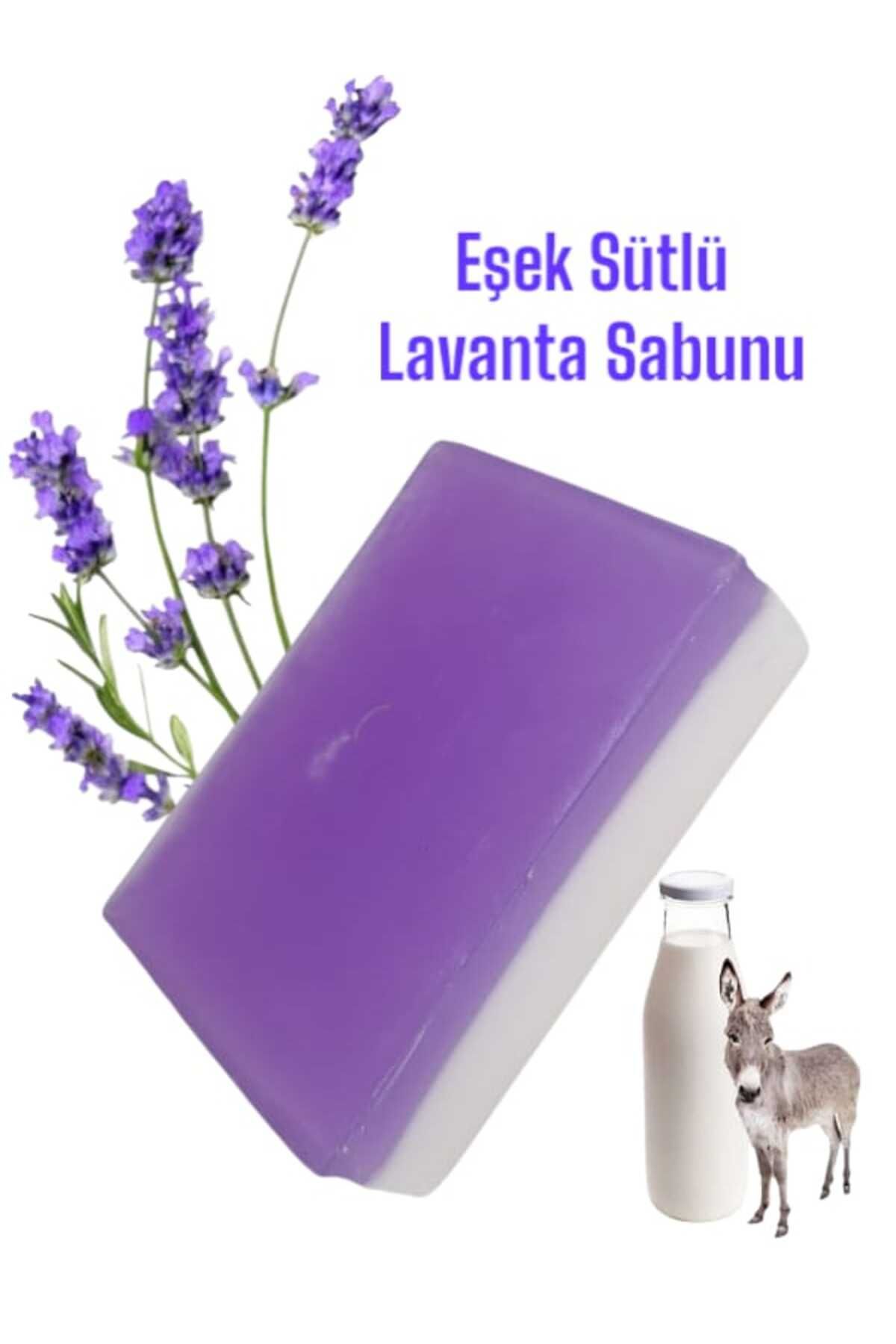 TrendMilano Doğal El Yapımı Eşek Sütlü - Lavantalı - Sabun 120 Gr