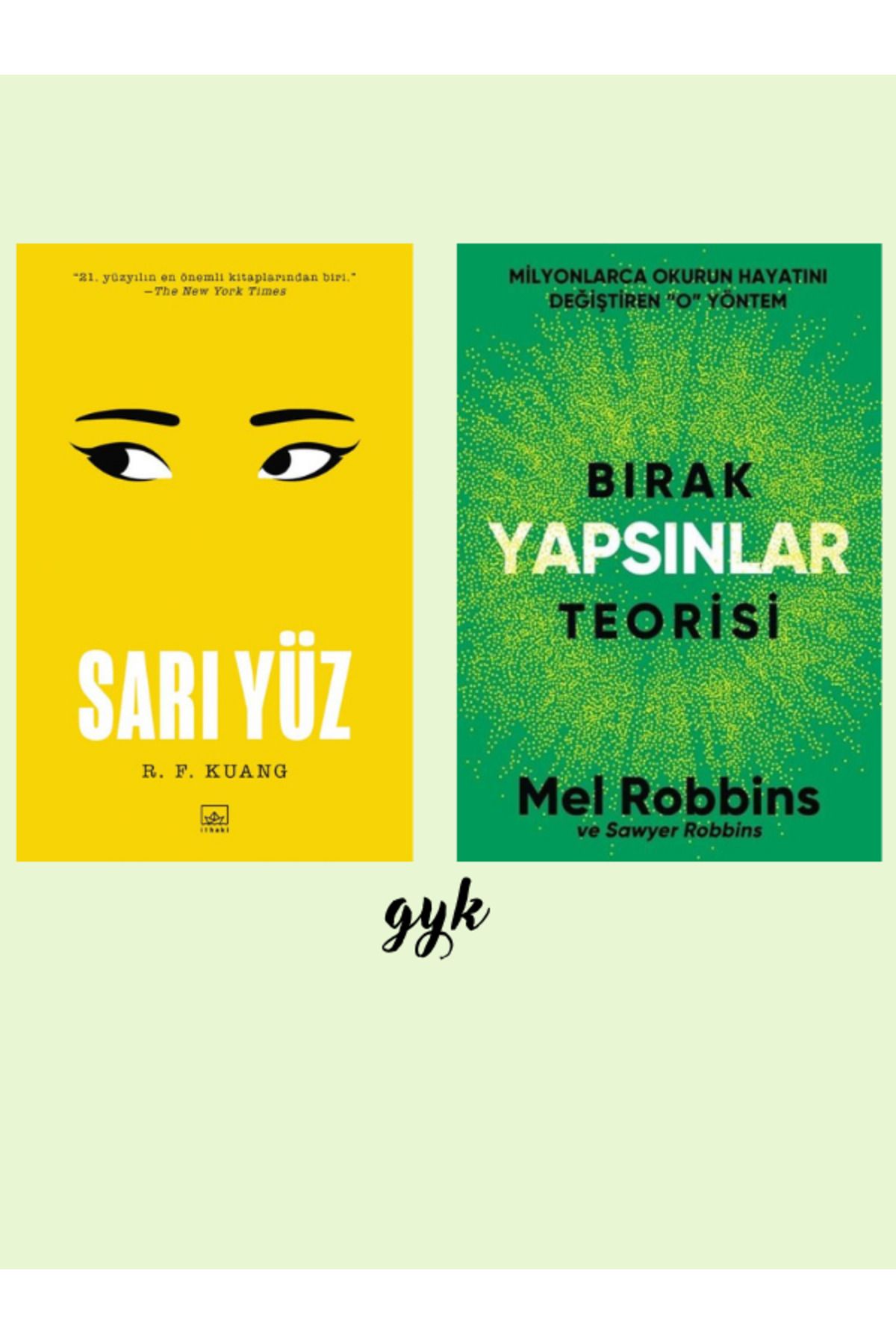İthaki Yayınları Sarı Yüz ve Bırak Yapsınlar Teorisi 2 Kitap SET
