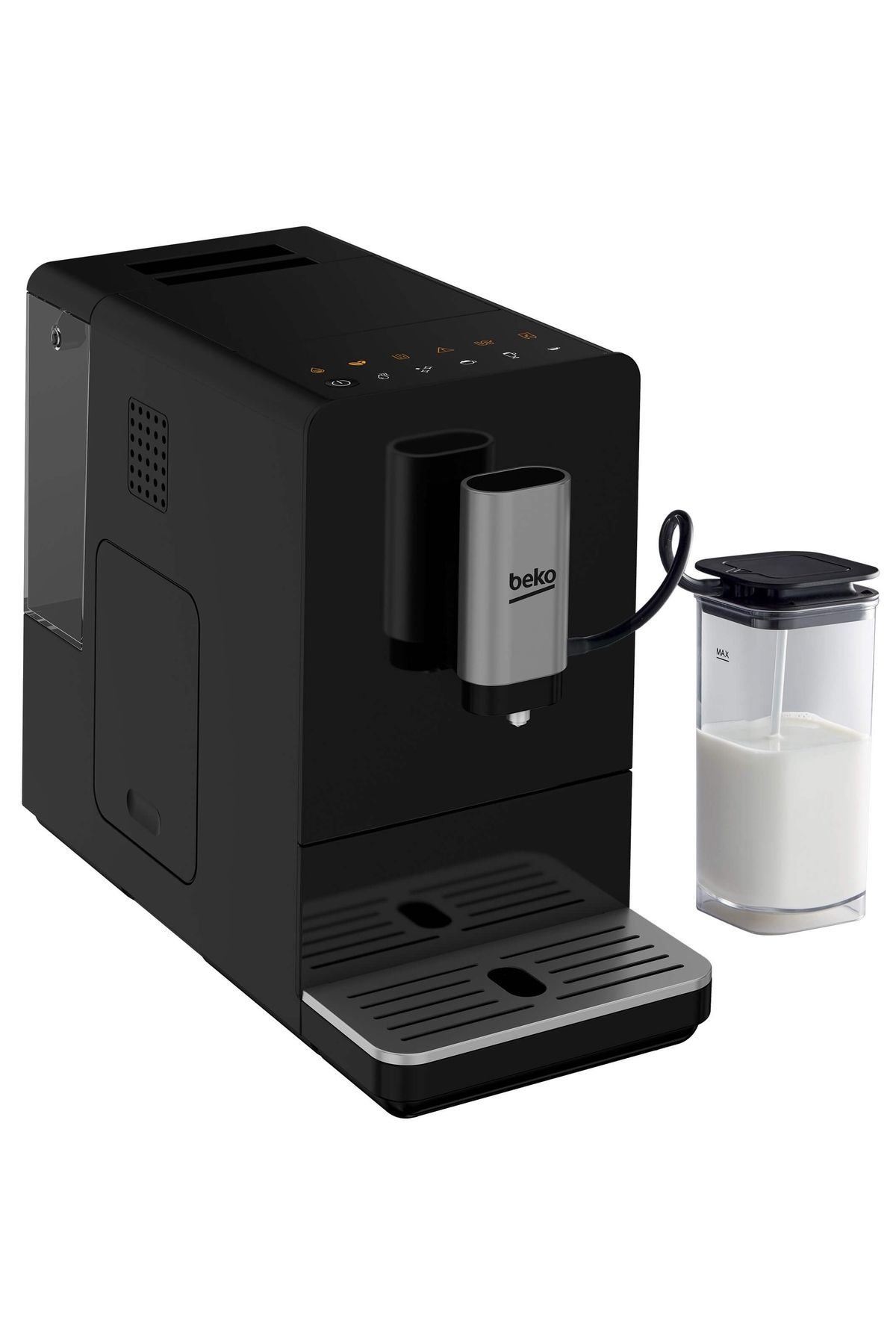 Beko-Espressor automat CEG3194B, 1350 W, 19 bar, 1,5 l, control tactil, râșniță integrată 5