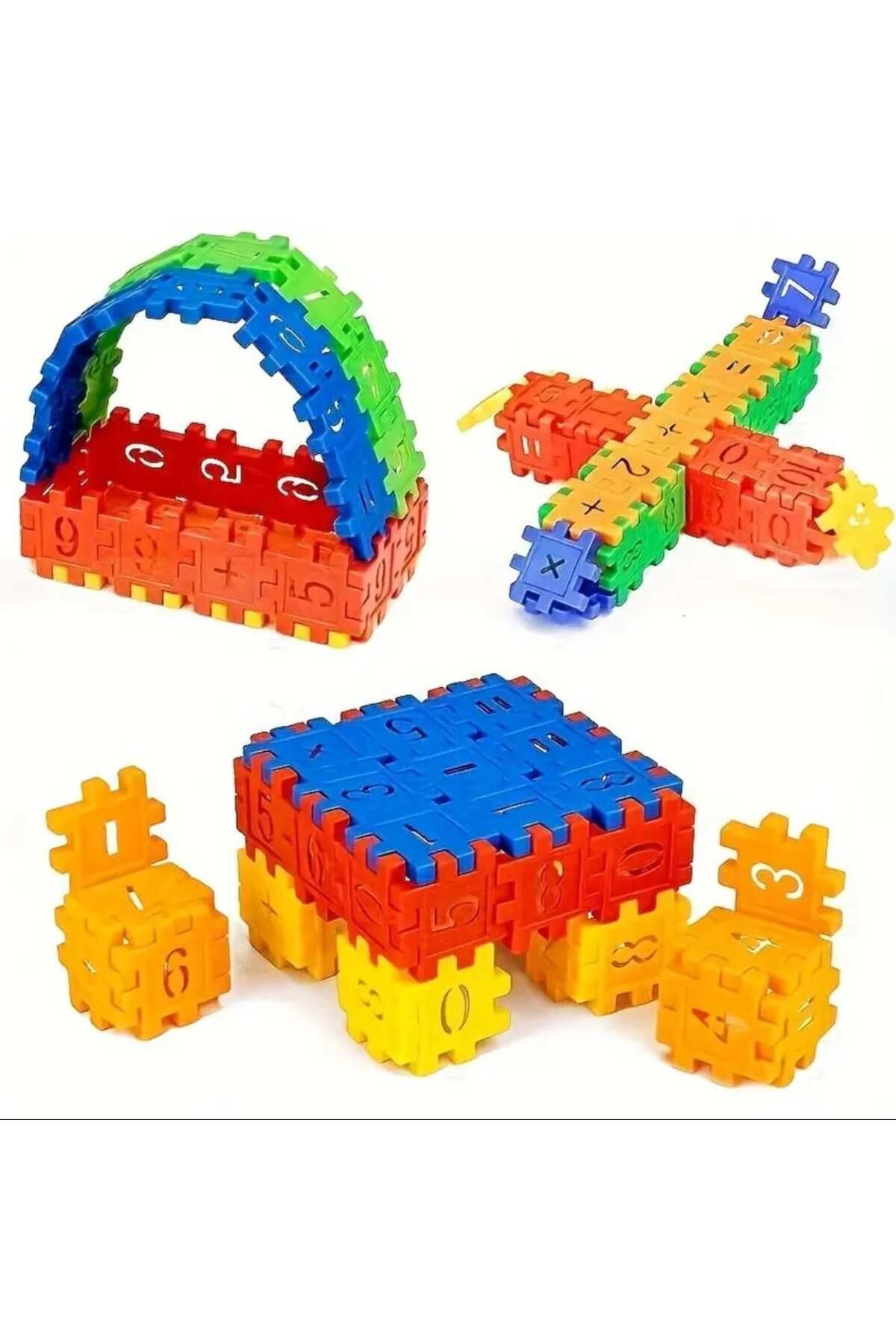 SepetinBurada 60 Parça Numaralı Lego Yapı Blokları