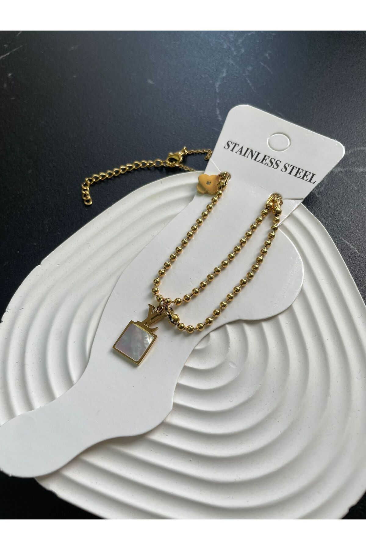 BRONZSTEEL Gold Halhal