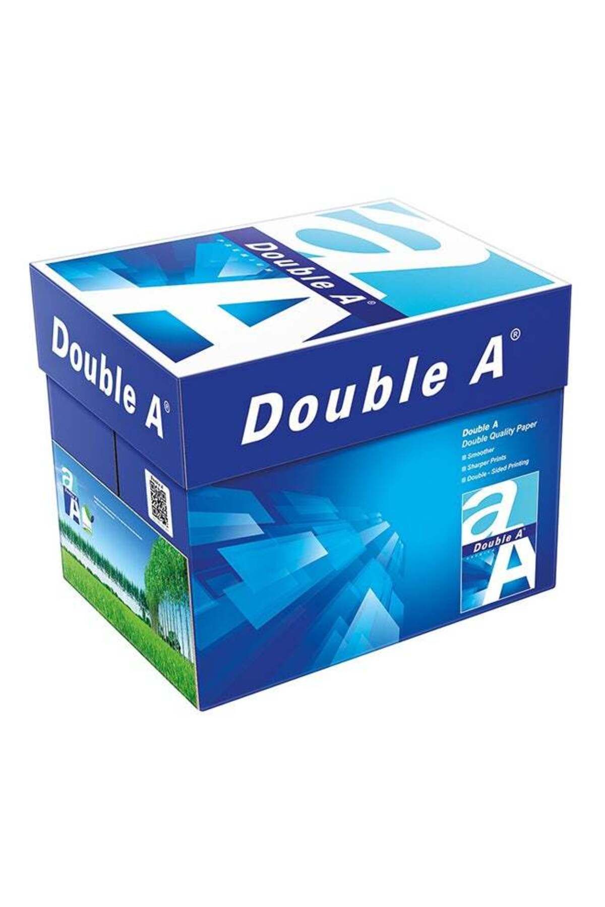 DOUBLE A-Printer Copy Paper, Size A4, GSM 80, 500 Sheets (Bundle of 5) 1