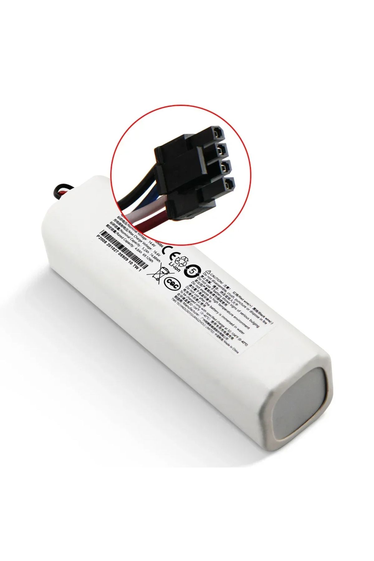 LİONİQ Dreame Mop F9 Uyumlu Batarya (YÜKSEK KAPASİTE) 6000mah Akıllı Robot Süpürge Pili