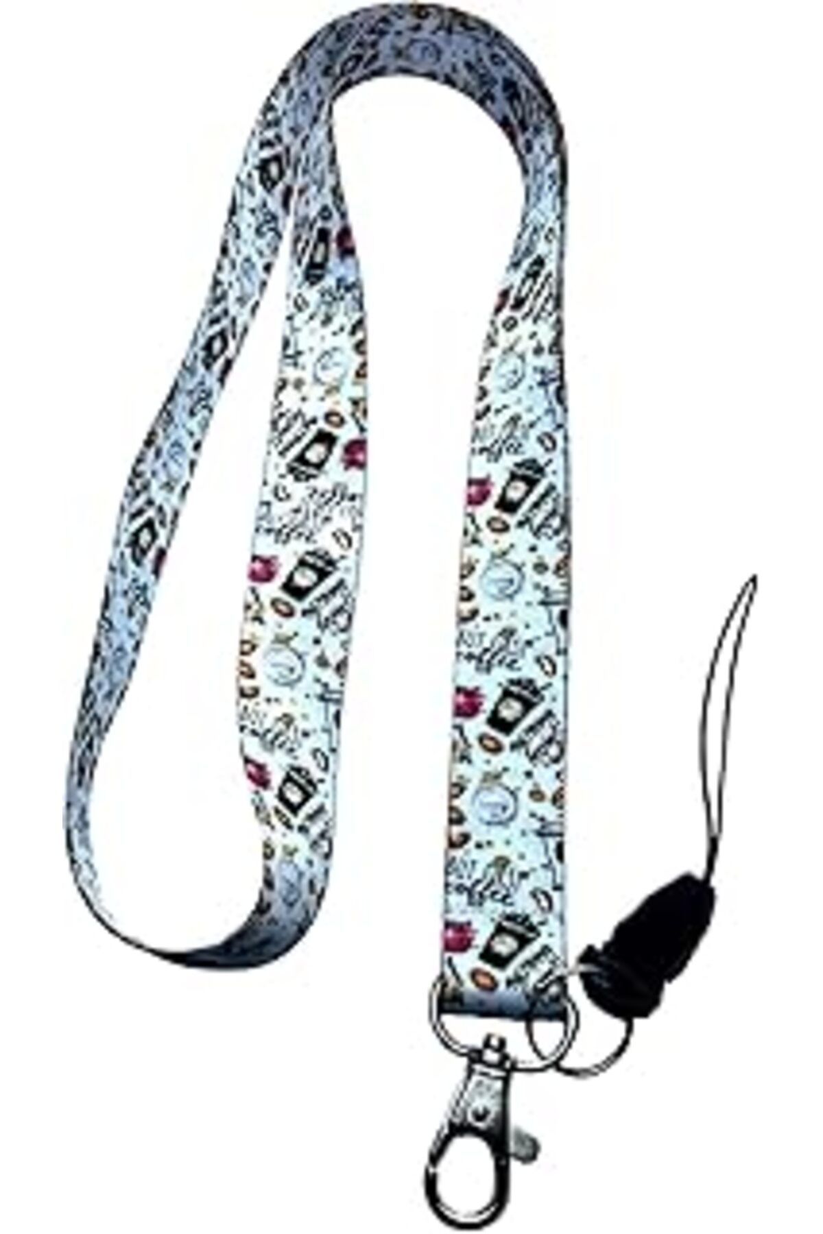 Roses Store Coffee Lover Boyun Ipi Telefon Askısı Lanyard