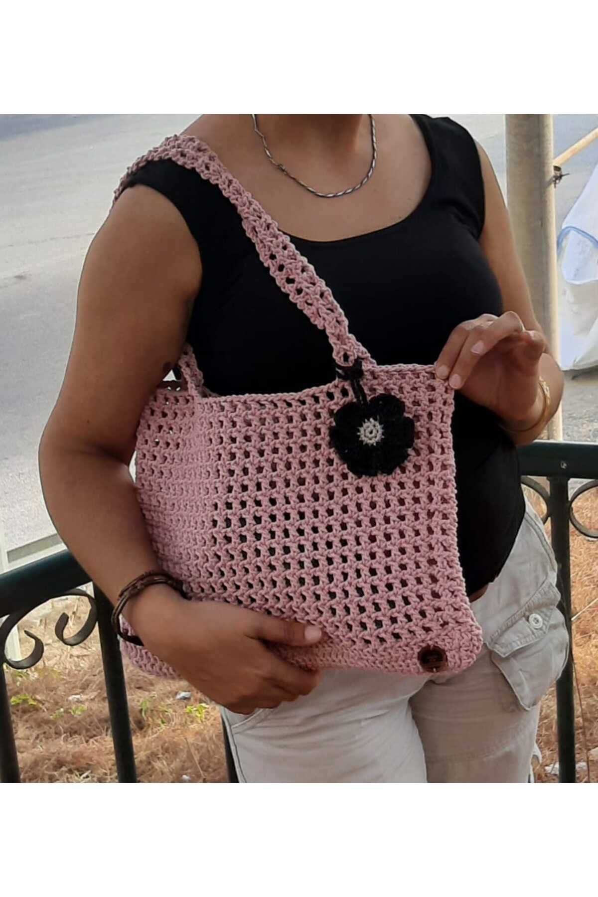 Rüyam Dizayn El Örgüsü Çanta