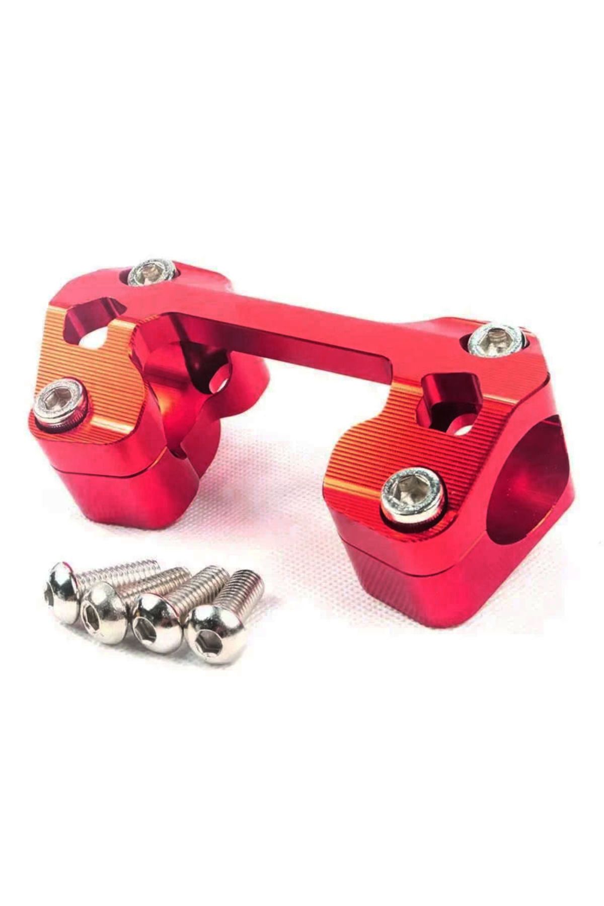 GOGOPREMİUM UNİVERSAL MOTOSİKLET GİDON KELEPÇESİ 28 mm KIRMIZI