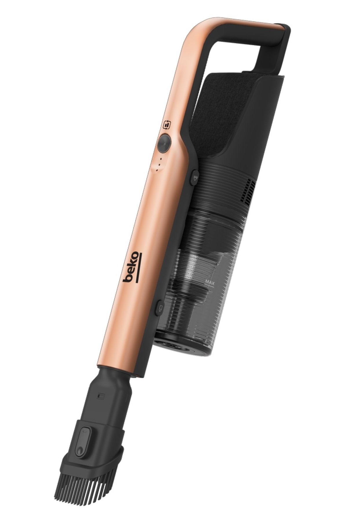 Beko-Aspirator vertical 2 în 1 BEKO VRT65421VC, 250W, 0,4l, autonomie maximă 40 min, lumină LED, HEPA 10 3