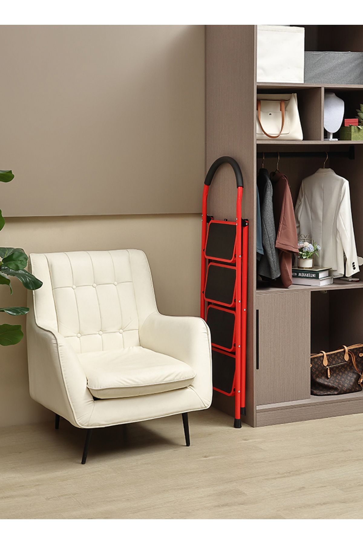 Lawazim-Folding Ladder – Compact, Safe, and Versatile Step Stool for Everyday Use 6