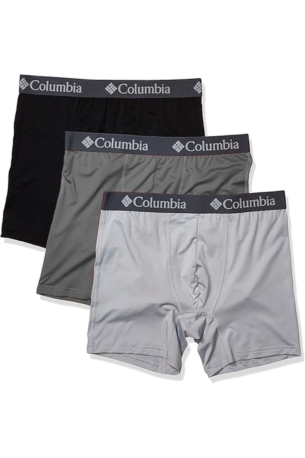 Columbia 3 Pack Active Mesh Boxer Brief RCU3023AS3