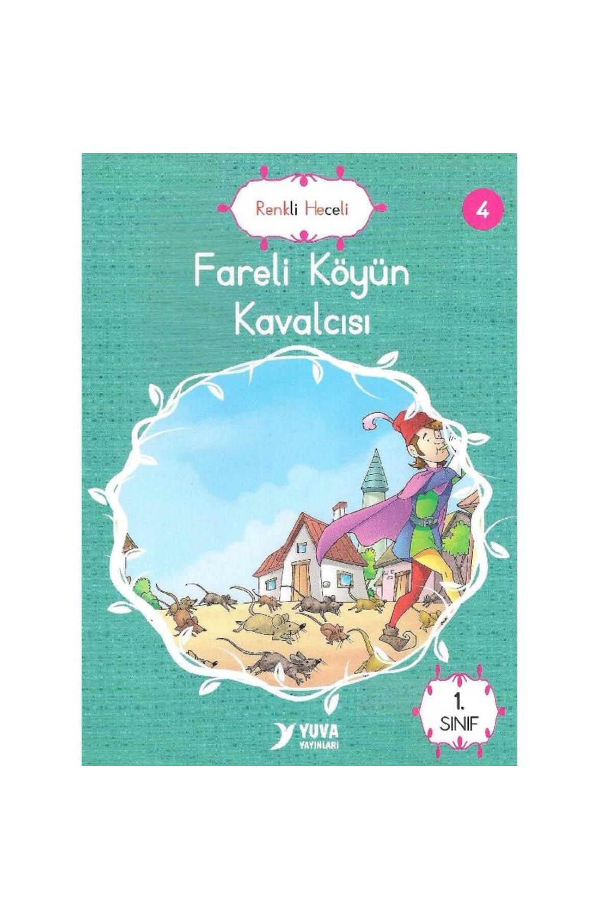 Türk Dil Kurumu Yayınları Birinci Sınıf - Fareli Köyün Kavalcısı Renkli Heceli