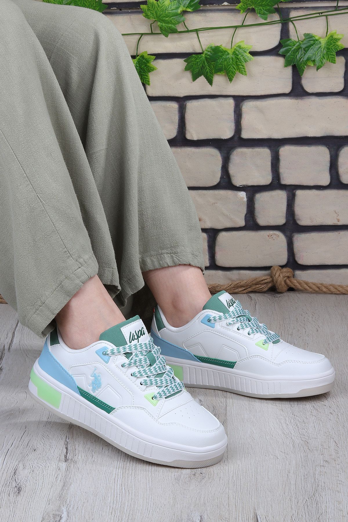 U.S. Polo Assn. U.S. Polo Assn. Cypher Comfort Kadın Sneaker Ayakkabı