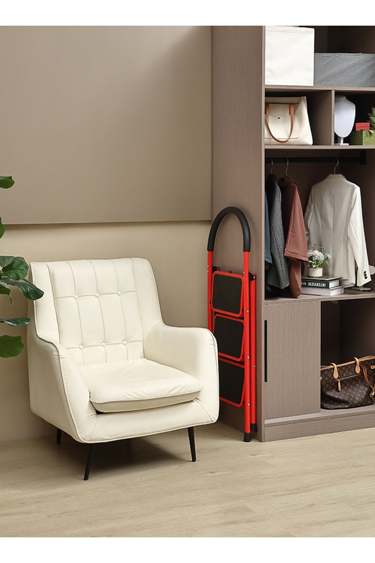Lawazim-Folding Ladder – Compact, Safe, and Versatile Step Stool for Everyday Use 6