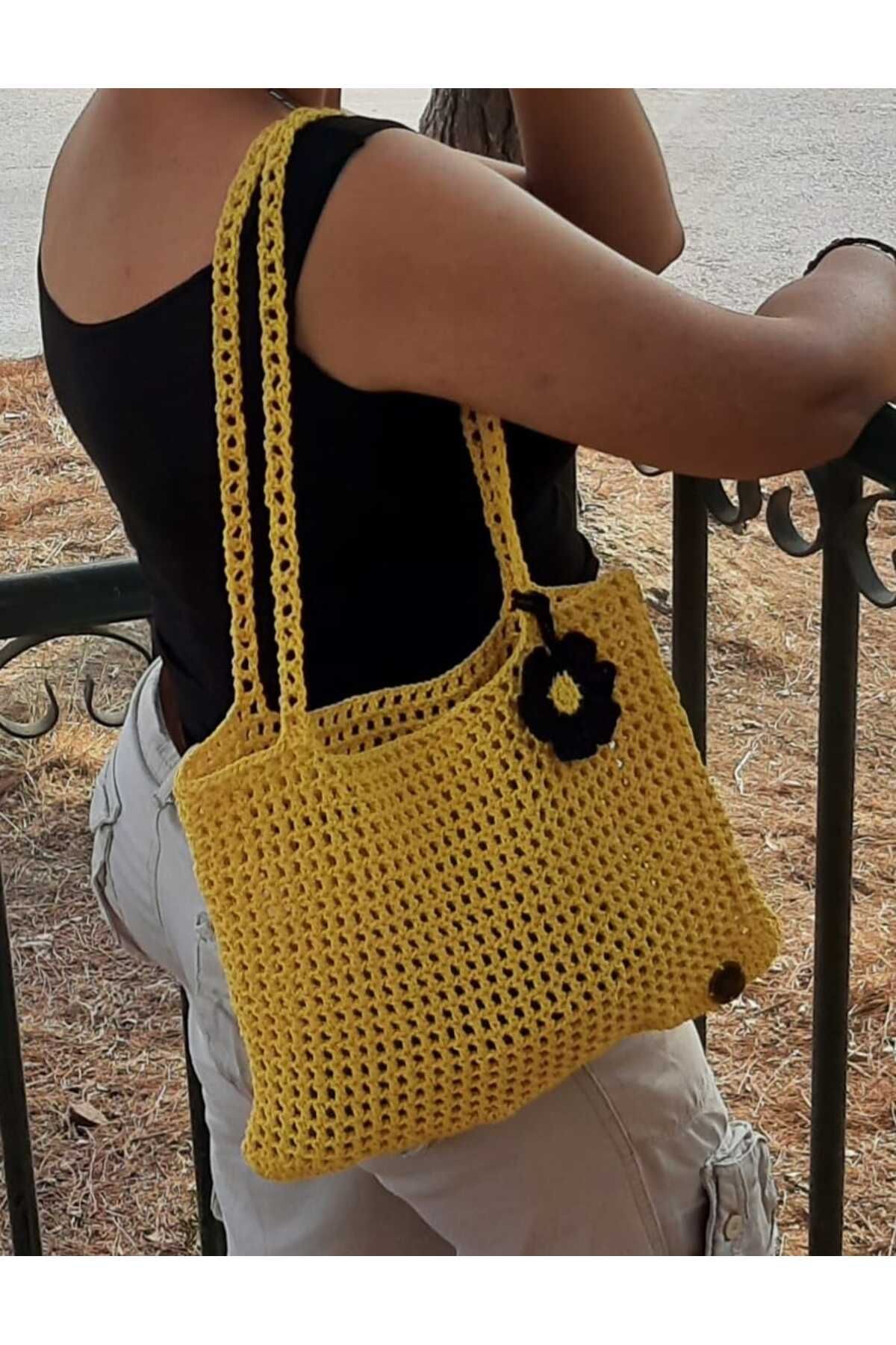 Rüyam Dizayn El Örgüsü Çanta