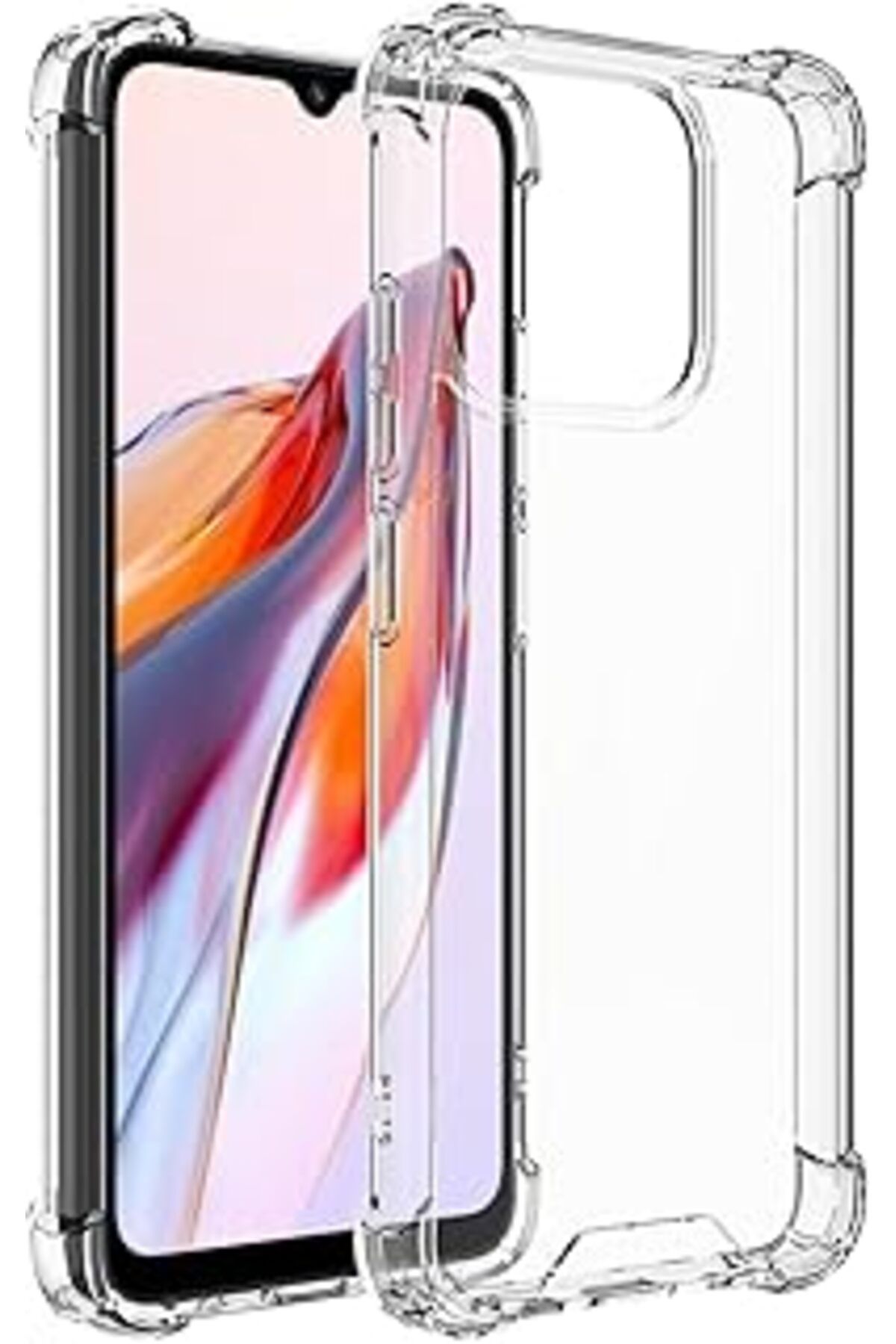 Pazarcan Redmi 12C Ile Uyumlu Kılıf Nitro Anti Shock Silikon
