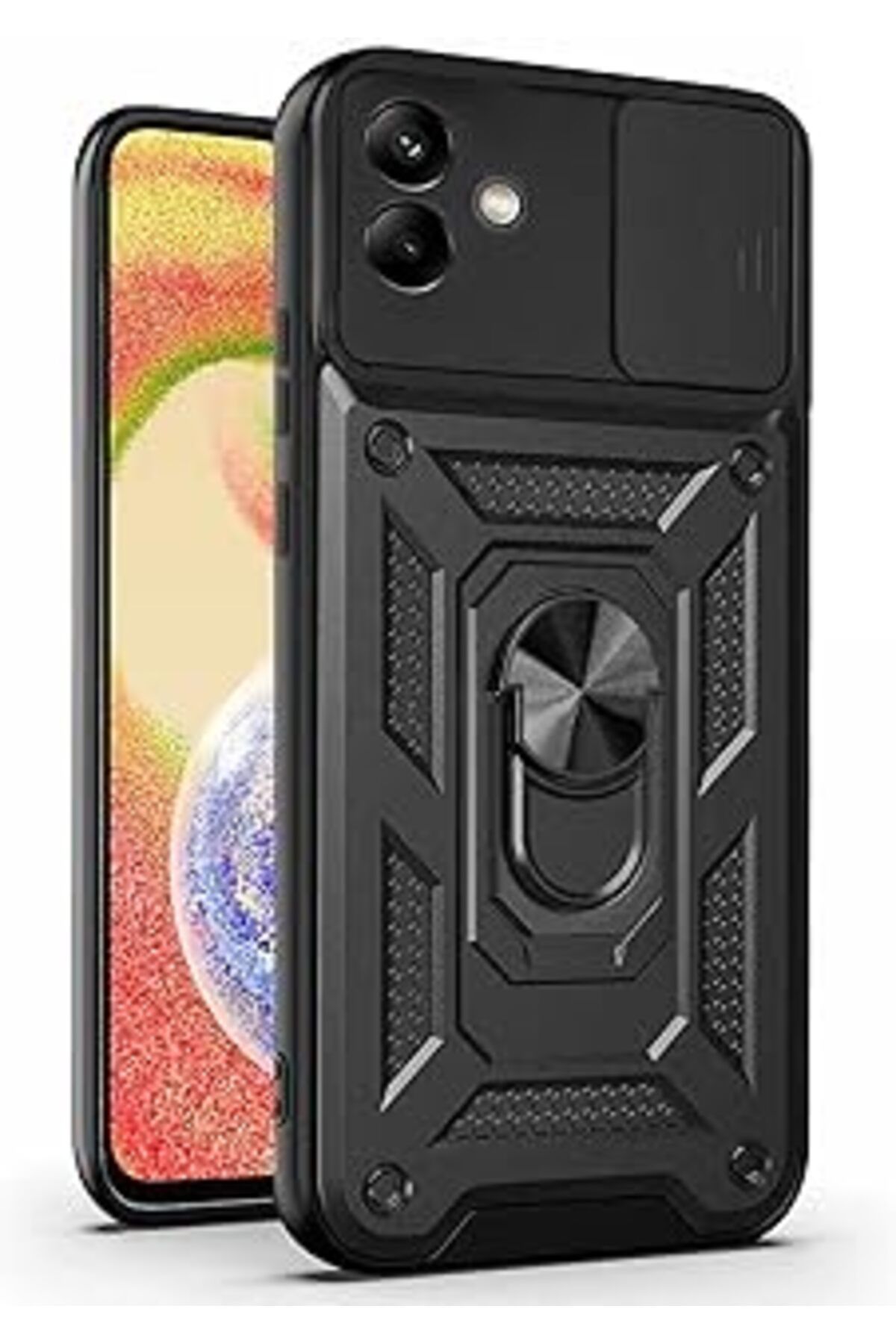 Karachil Microsonic Samsung Galaxy A04 Için Kılıf Impact Resistant Siyah [Galaxy A04 Ile Uyumlu Kılıf - Siya