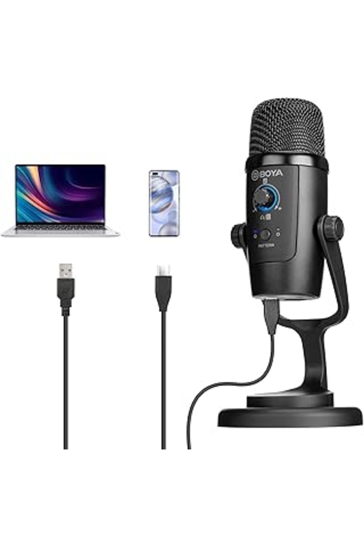 Karachil Boya By-Pm500 Usb Kondansatör Mikrofon