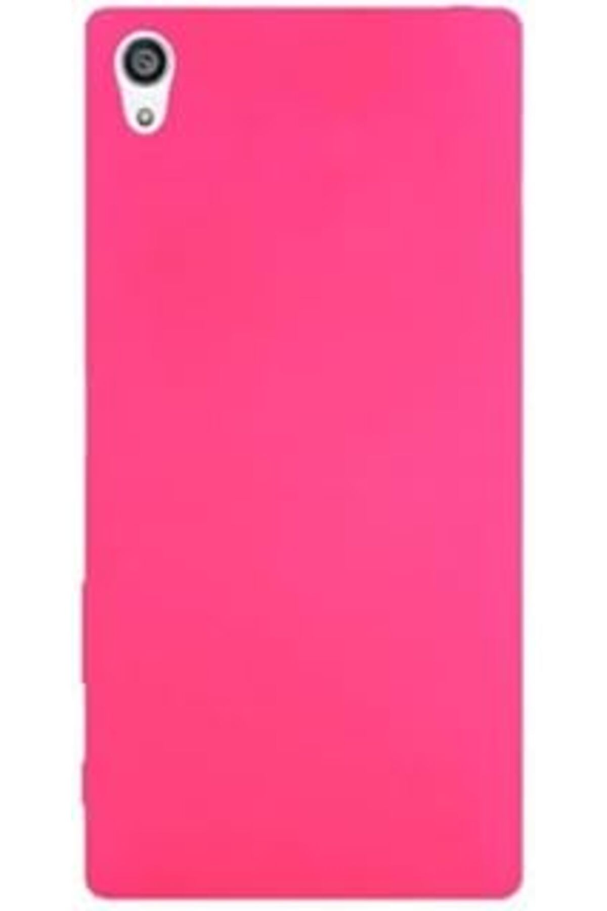 Karachil Zore Premier Z5 Premium Pink Silikon Kapak