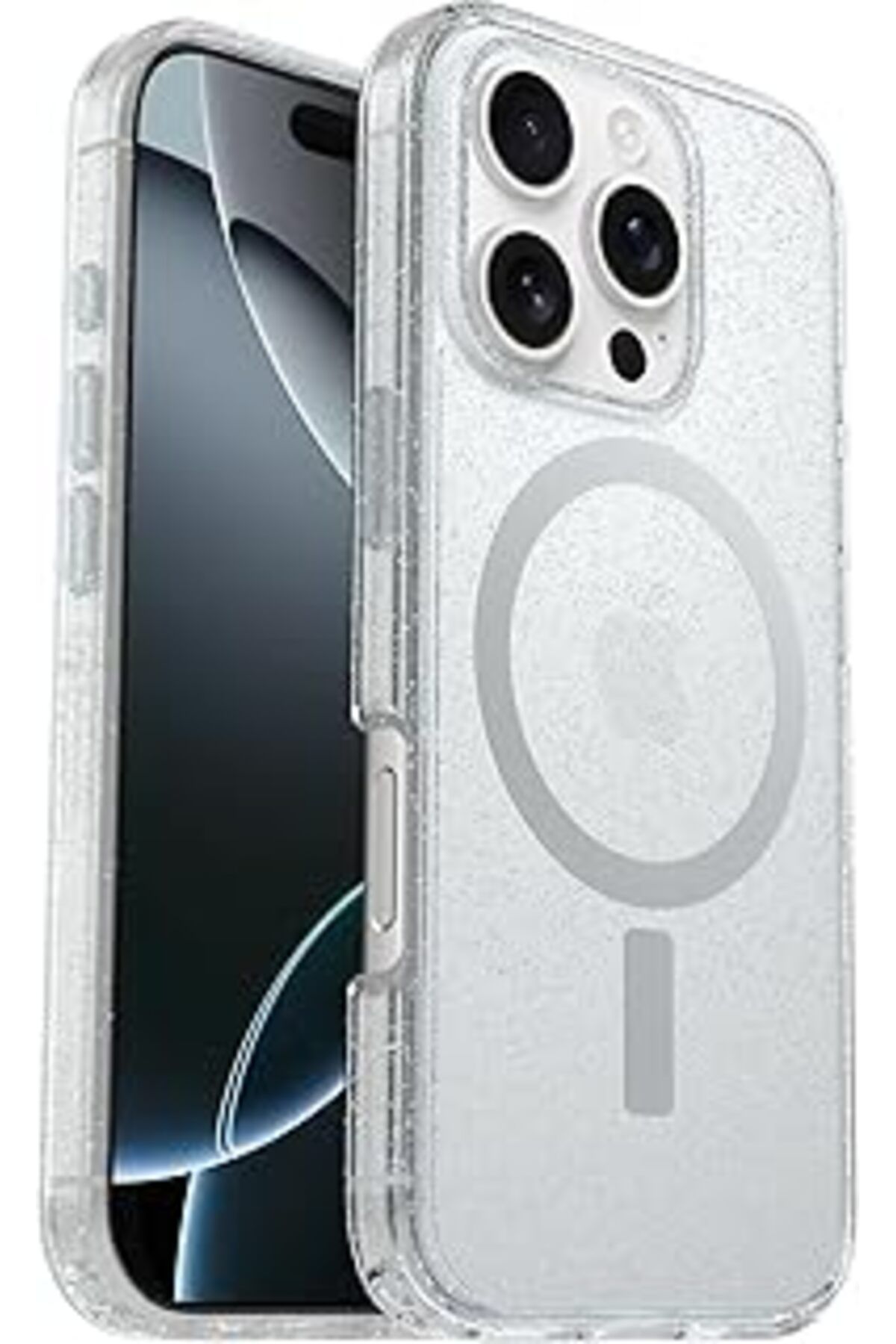 Karachil Otterbox Symmetry Serisi Şeffaf Magsafe Şeffaf Kılıf Iphone 16 Pro Uyumlu Darbeye Ve Düşmeye Karşı