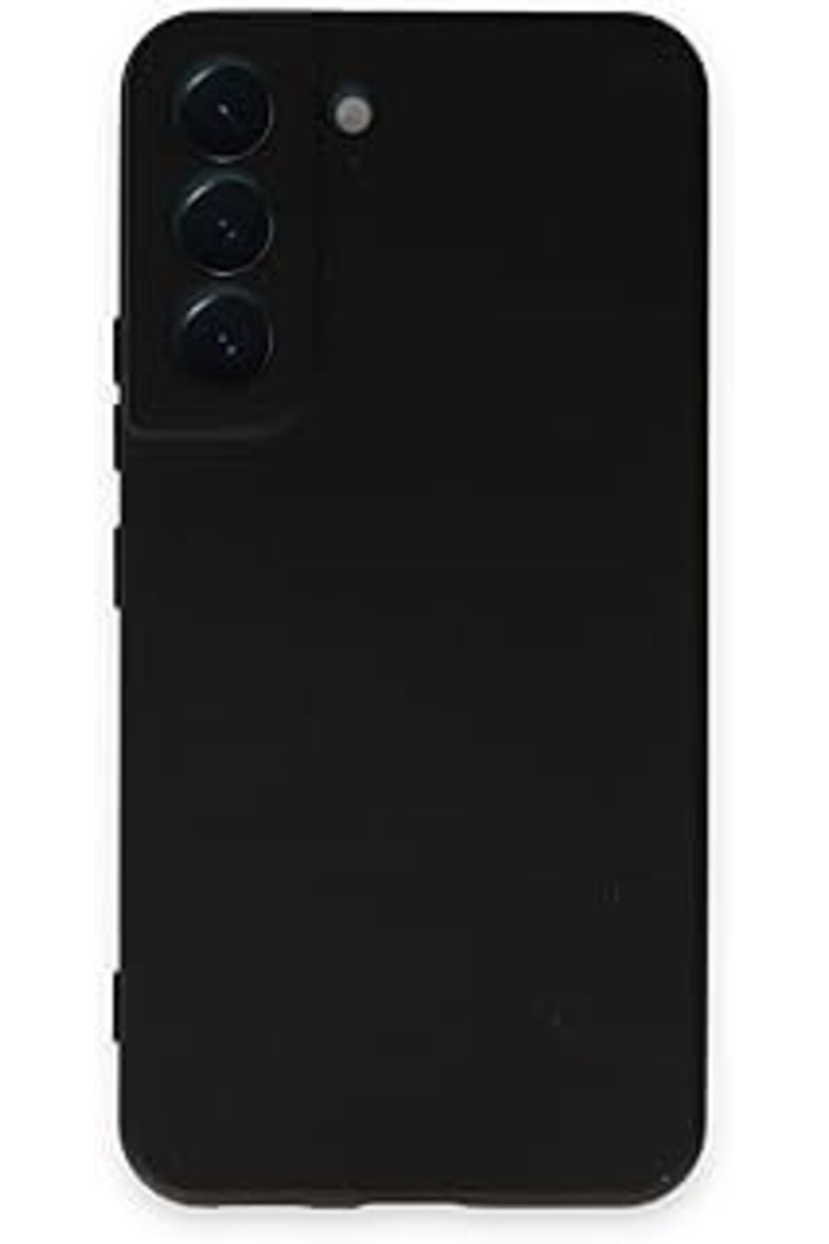 Karachil Kzy İletişim Samsung Galaxy S22 Ile Uyumlu Kapak Kamera Korumalı Içi Kadife Lansman Silikon Kılıf -