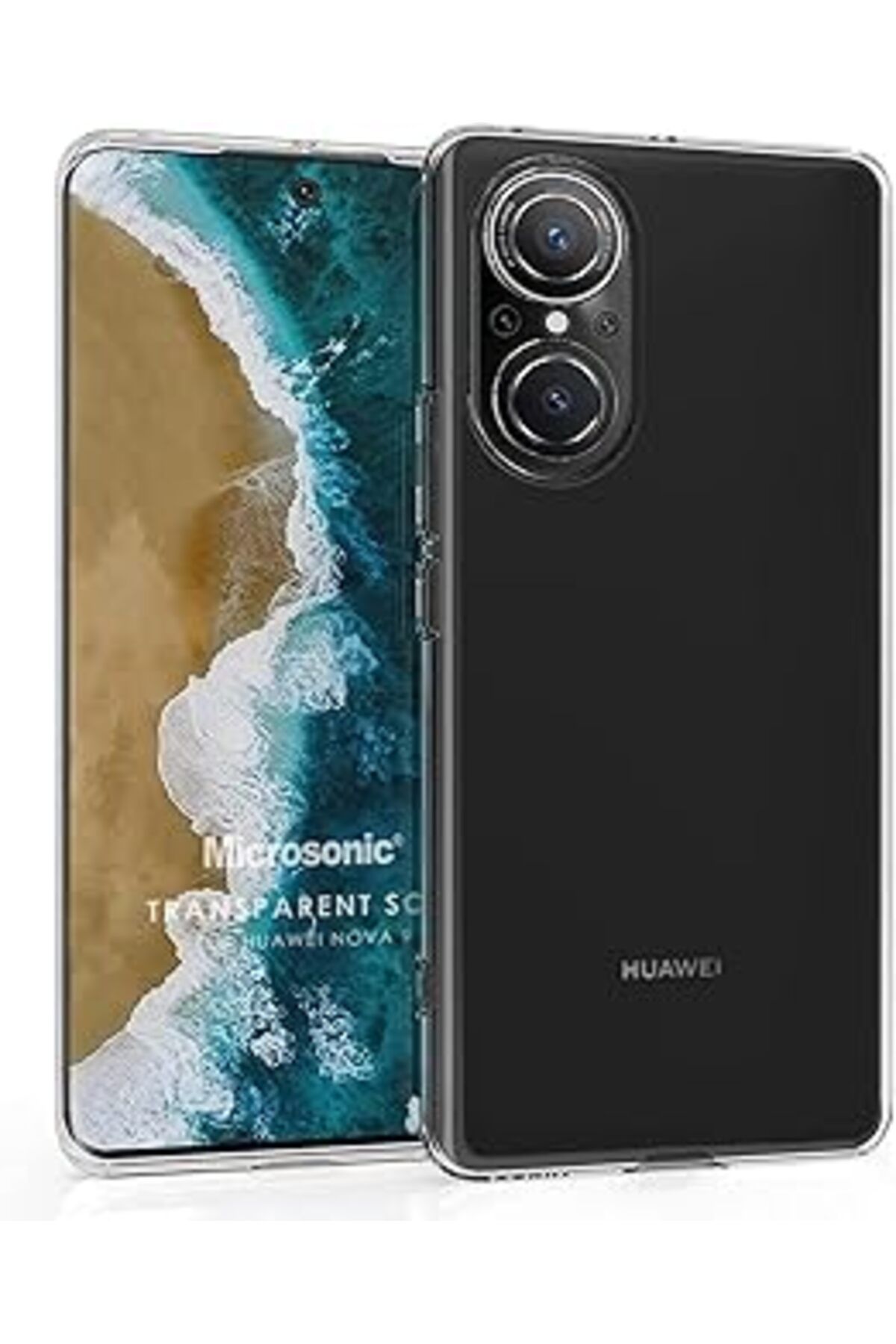 Pazarcan Microsonic Huawei Nova 9 Se Için Kılıf Transparent Soft Şeffaf [Nova 9 Se Ile Uyumlu Kılıf - Şeffaf