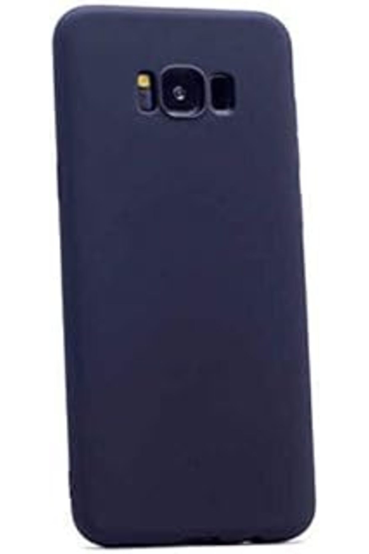 Karachil Samsung Galaxy S8 Plus Uyumlu Mat Yumuşak Silikon Kılıf (Siyah)