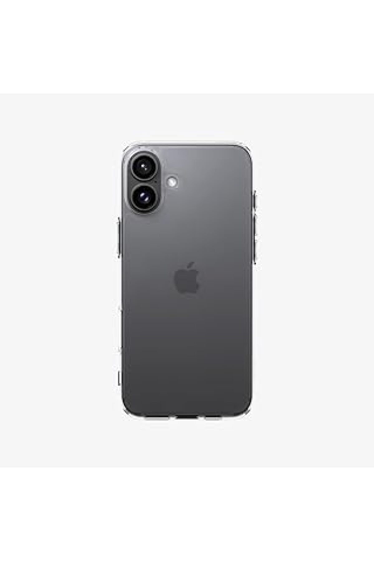 Pazarcan Iphone 16 Plus Kılıf Crystal Hybrid Crystal Clear - Acs08095