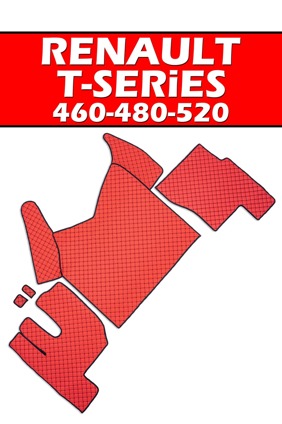 VIPTIRSHOP RENAULT T-SERİES 460-480-520 (2014-2025) DERİ KAPİTONE PASPAS