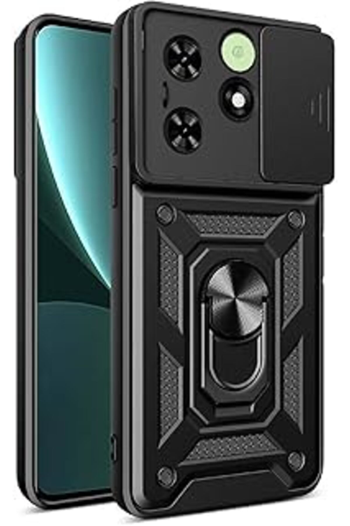 Karachil Microsonic Tecno Spark Go 2024 Için Kılıf Impact Resistant Siyah [Spark Go 2024 Ile Uyumlu Kılıf -