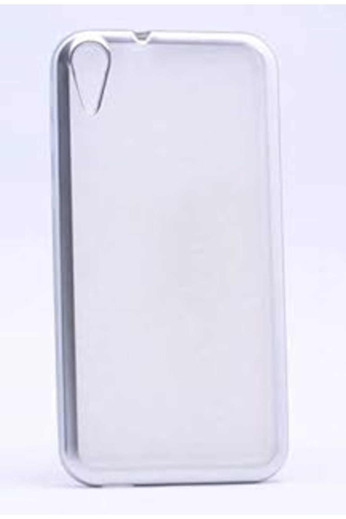 Karachil Htc Desire 830 Uyumlu Lazer Kesim Yumuşak Silikon Kılıf (Gümüş)