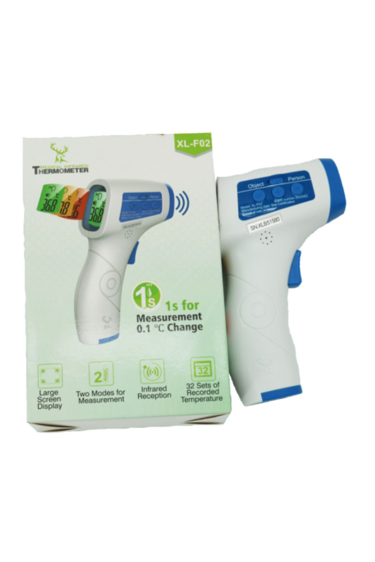 BSP Guard-Digital Infrared Thermometer | XL-F02 | BSP Guard 3