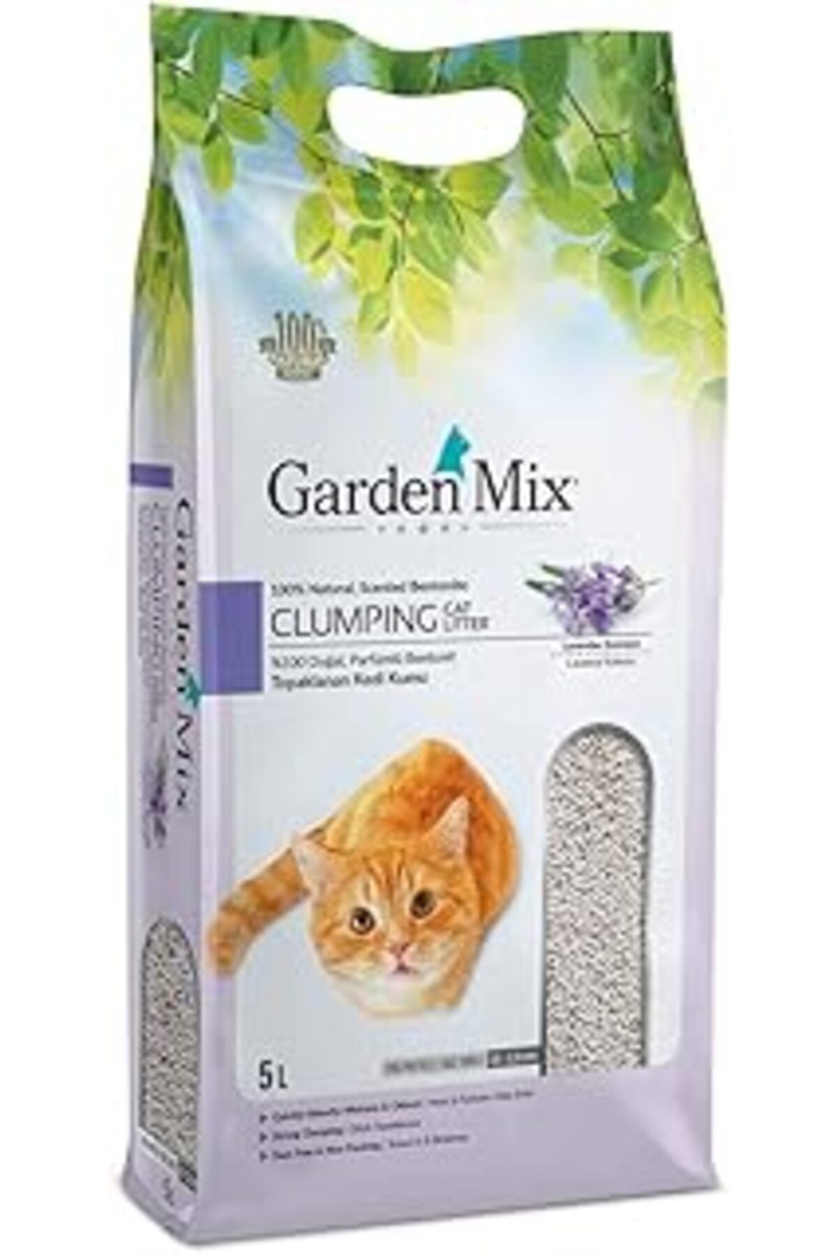 Karachil Gardenmix Lavanta Kokulu Bentonit Kedi Kumu 5 Lt