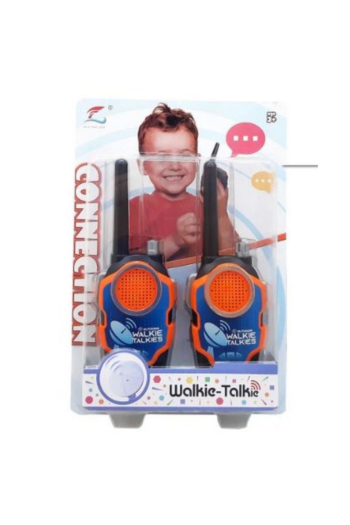 NEZADE STORE Pilli Telsiz Turuncu