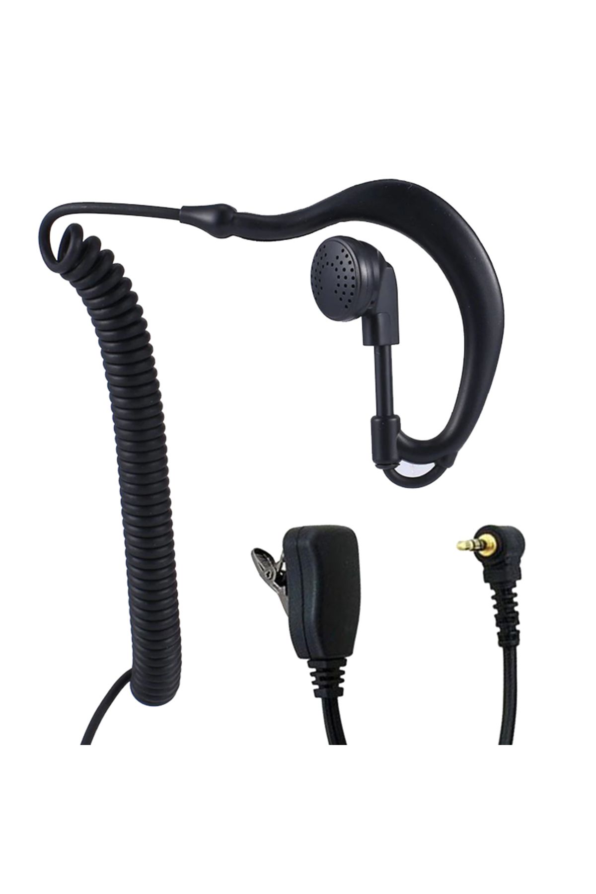 harry Aselsan JD-EHM50 Ear Hook/Aselsan Cobra /MT-655C / MT-690 / PM-865 / PM-66 Arkalıklı Telsiz Kulaklık