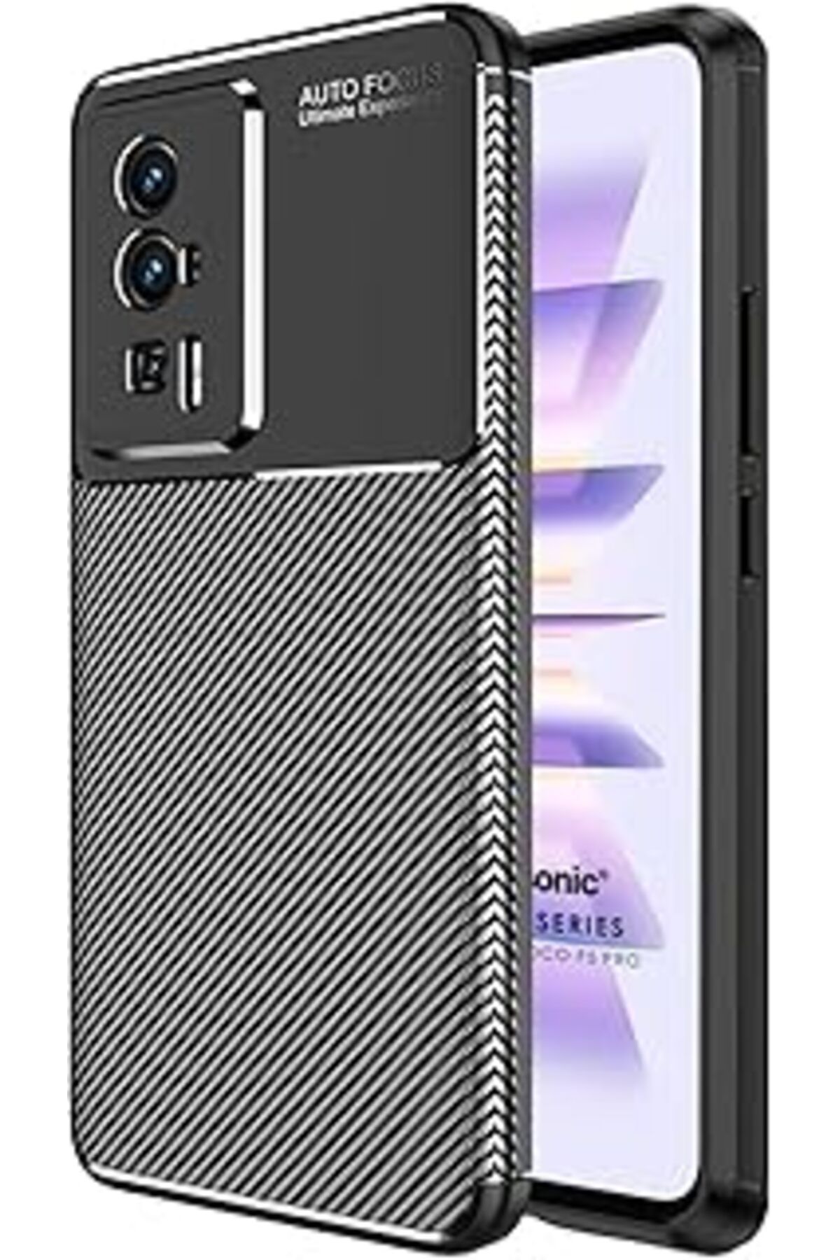 Karachil Microsonic Xiaomi Poco F5 Pro Için Kılıf Legion Series Siyah [Poco F5 Pro Ile Uyumlu Kılıf - Siyah]