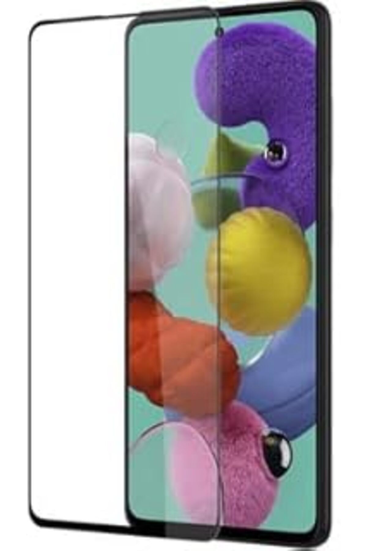 Pazarcan Samsung Galaxy A52 Uyumlu Ekranı Tam Kaplayan 5D Ekran Koruyucu