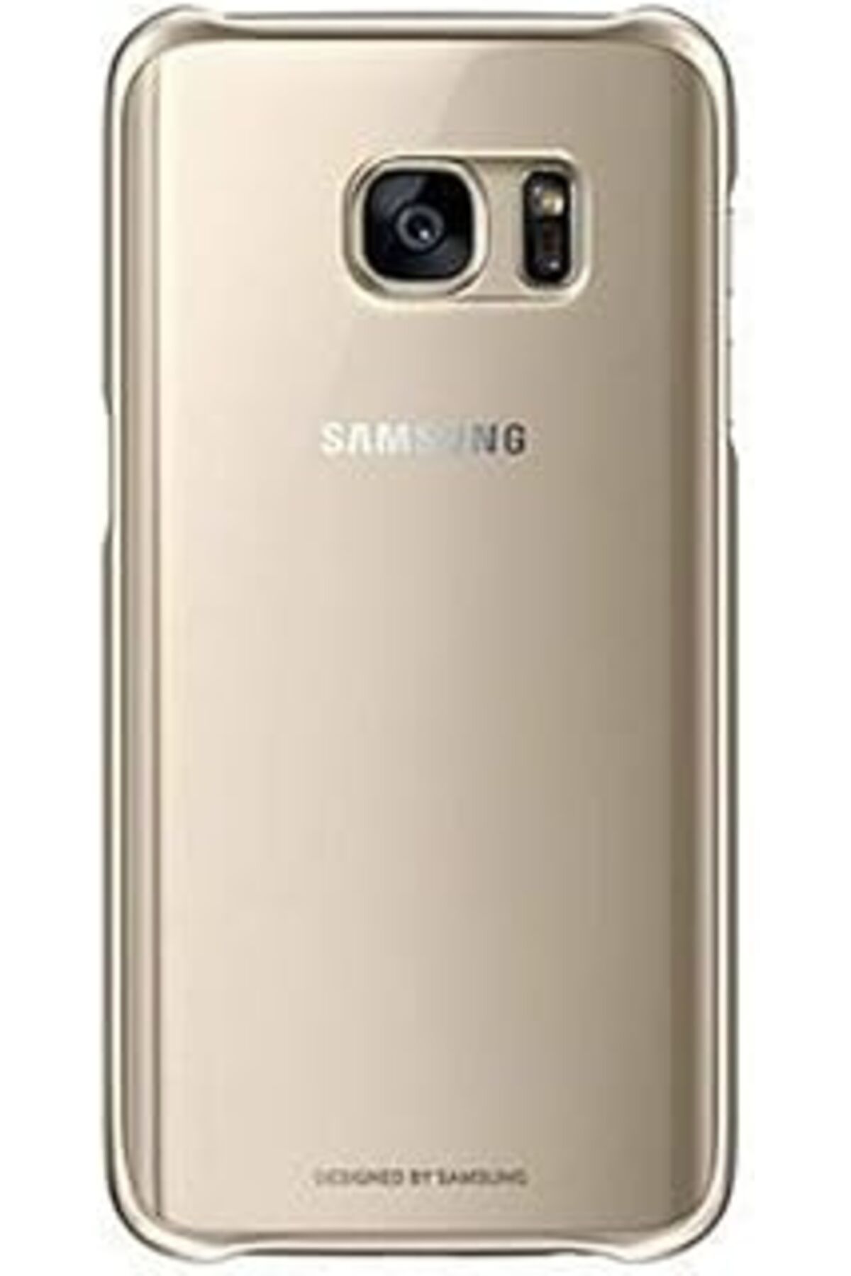 Karachil Samsung Galaxy S7 Cep Telefonu Kılıfı, Şeffaf Altın