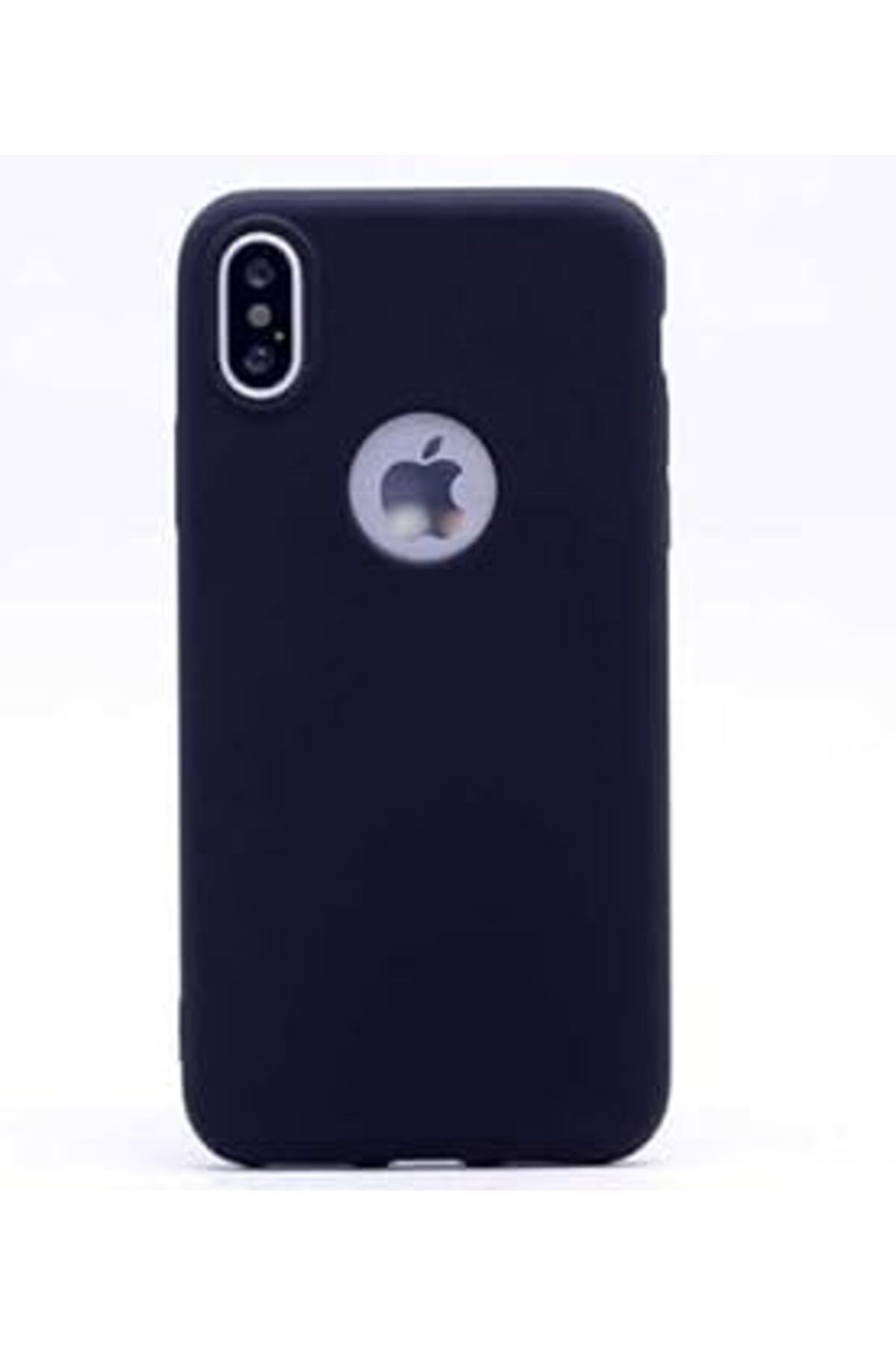 Karachil Babilden Iphone Slim Fit İnce Silikon Kılıf (Siyah, Iphone X/Xs)