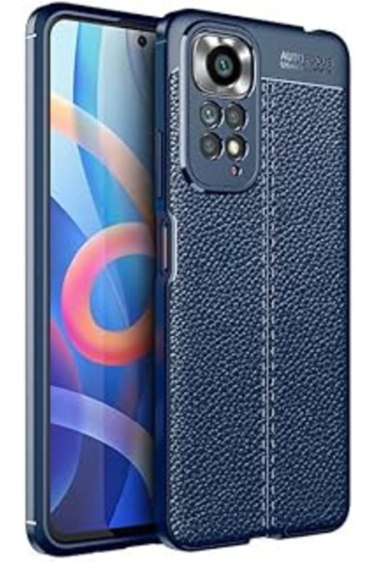 Karachil Zore Xiaomi İle Uyumlu Redmi Note 11 Global Kılıf Niss Silikon Kapak, Lacivert
