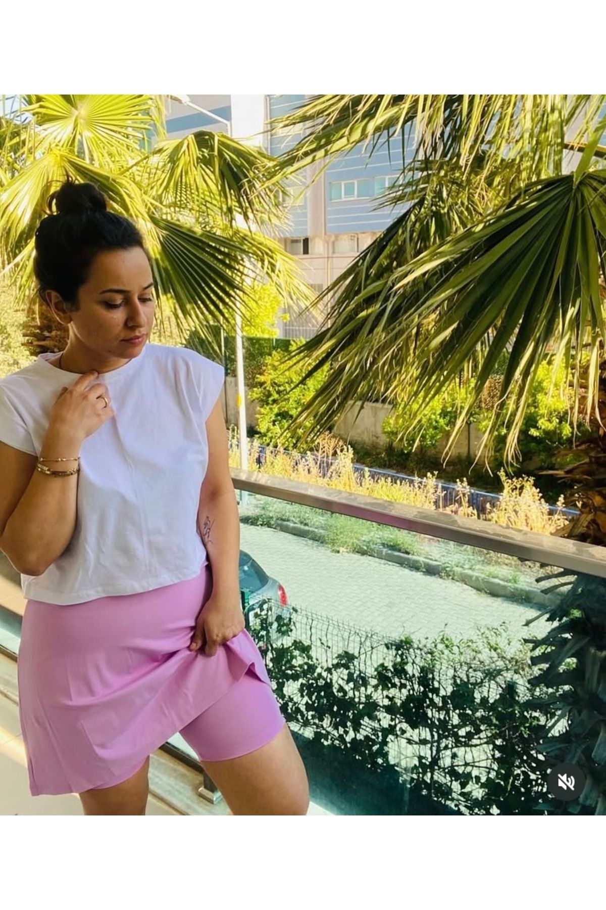 nutika Pembiş Tenis Eteği