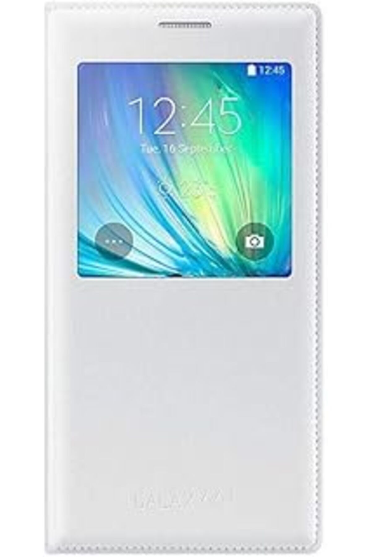 Karachil Samsung Ef-Ca700Bwegww S-View Kılıf Samsung Galaxy A7 Için Beyaz