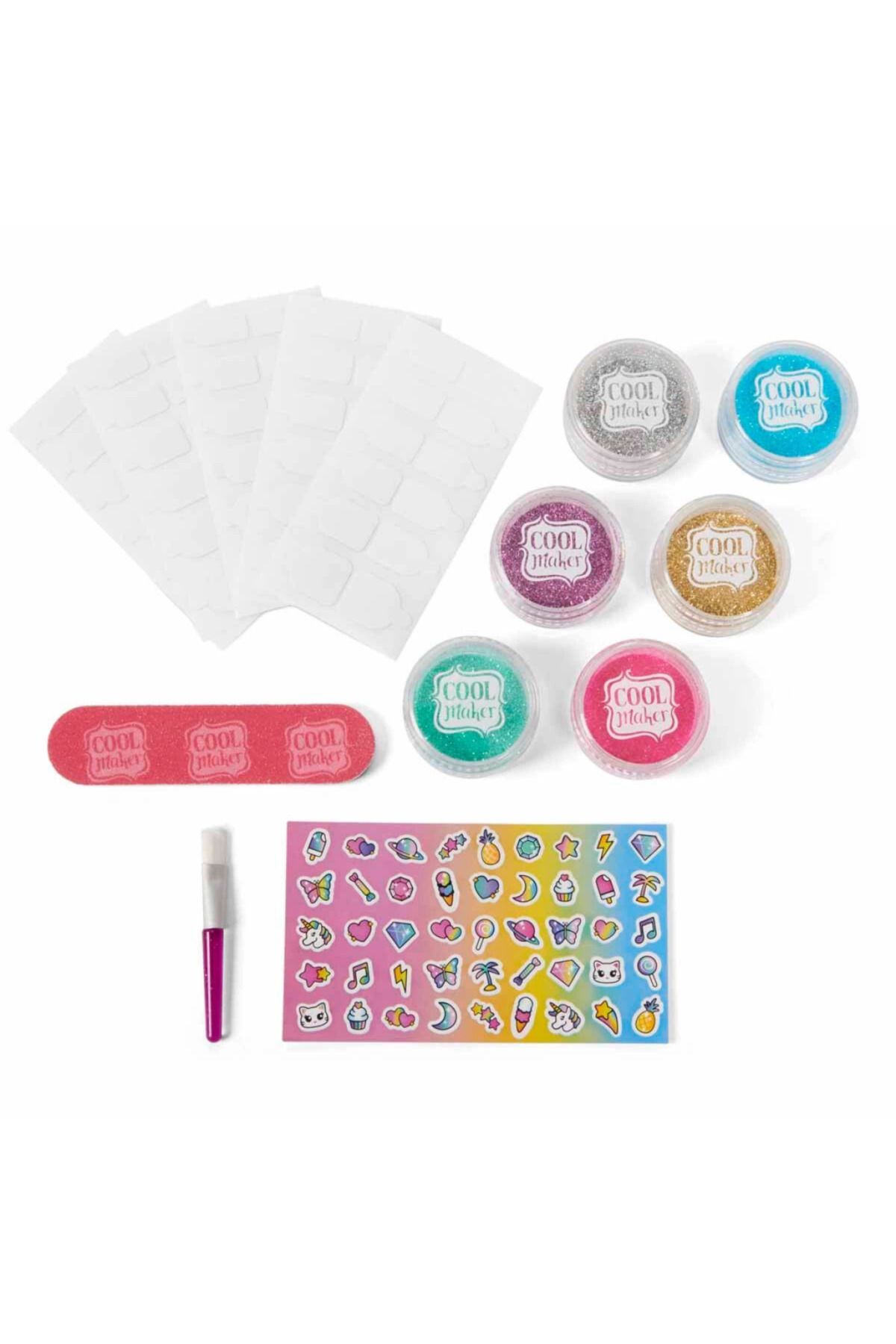 Toptan Bulurum Cool Maker Go Glam Parıltılı Tırnaklar